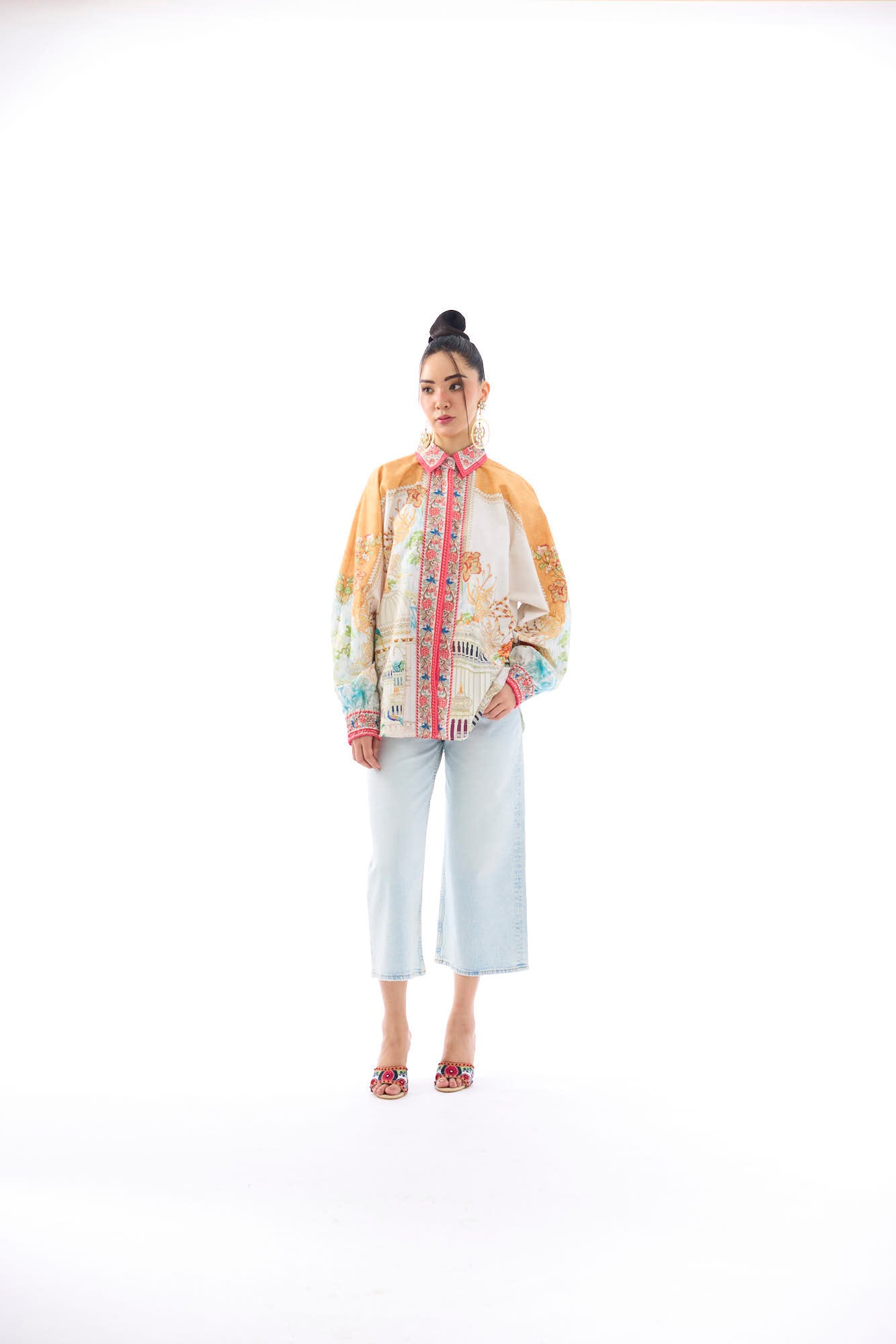 J'adore : Faiza - Ivory/Orange