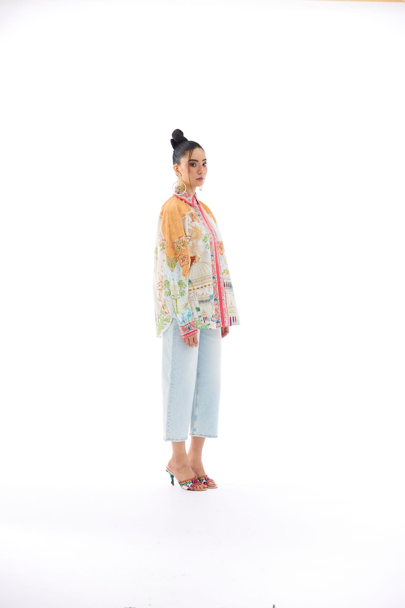 J'adore : Faiza - Ivory/Orange
