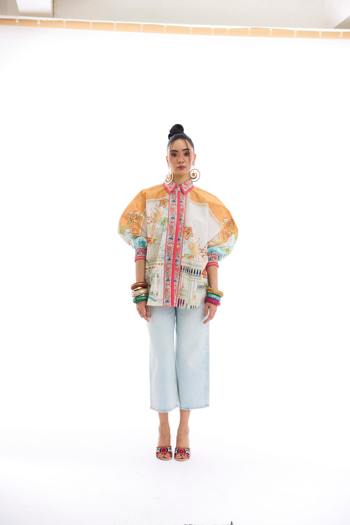 J'adore : Faiza - Ivory/Orange
