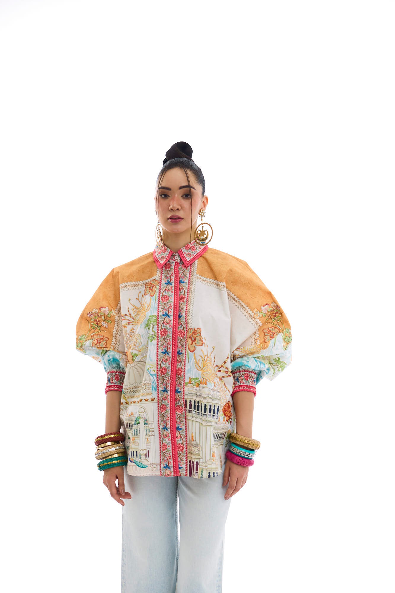 J'adore : Faiza - Ivory/Orange