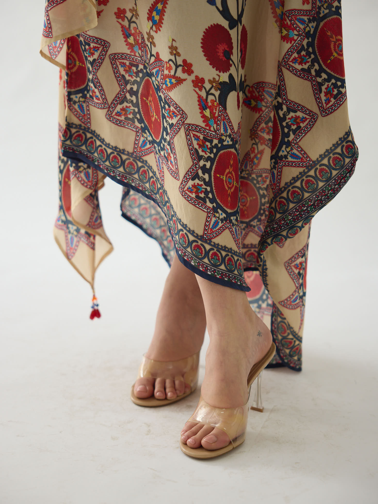 Bukhara Rust Kamini Tunic Set ( 2Pcs Set )