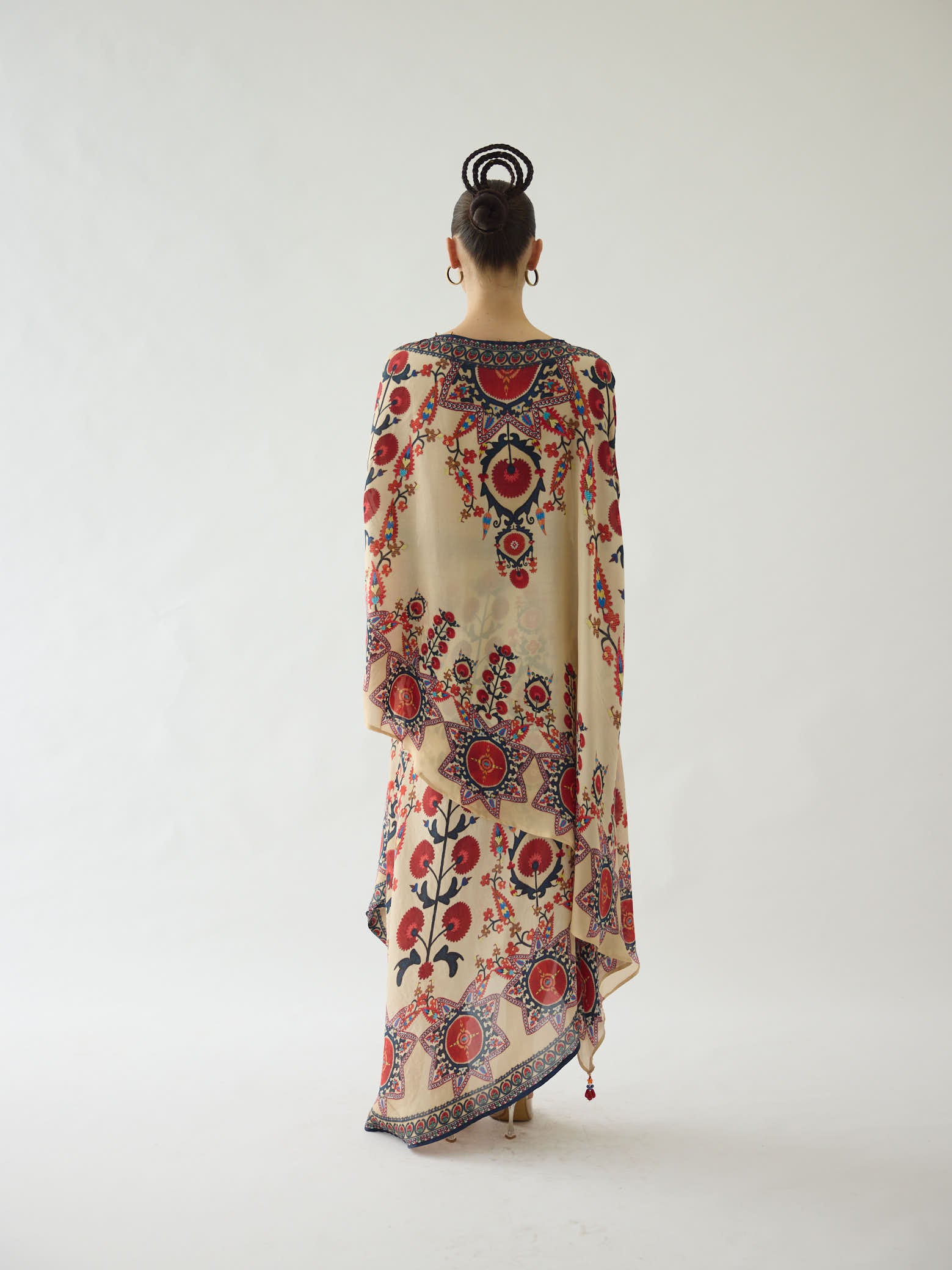 Bukhara Rust Kamini Tunic Set ( 2Pcs Set )