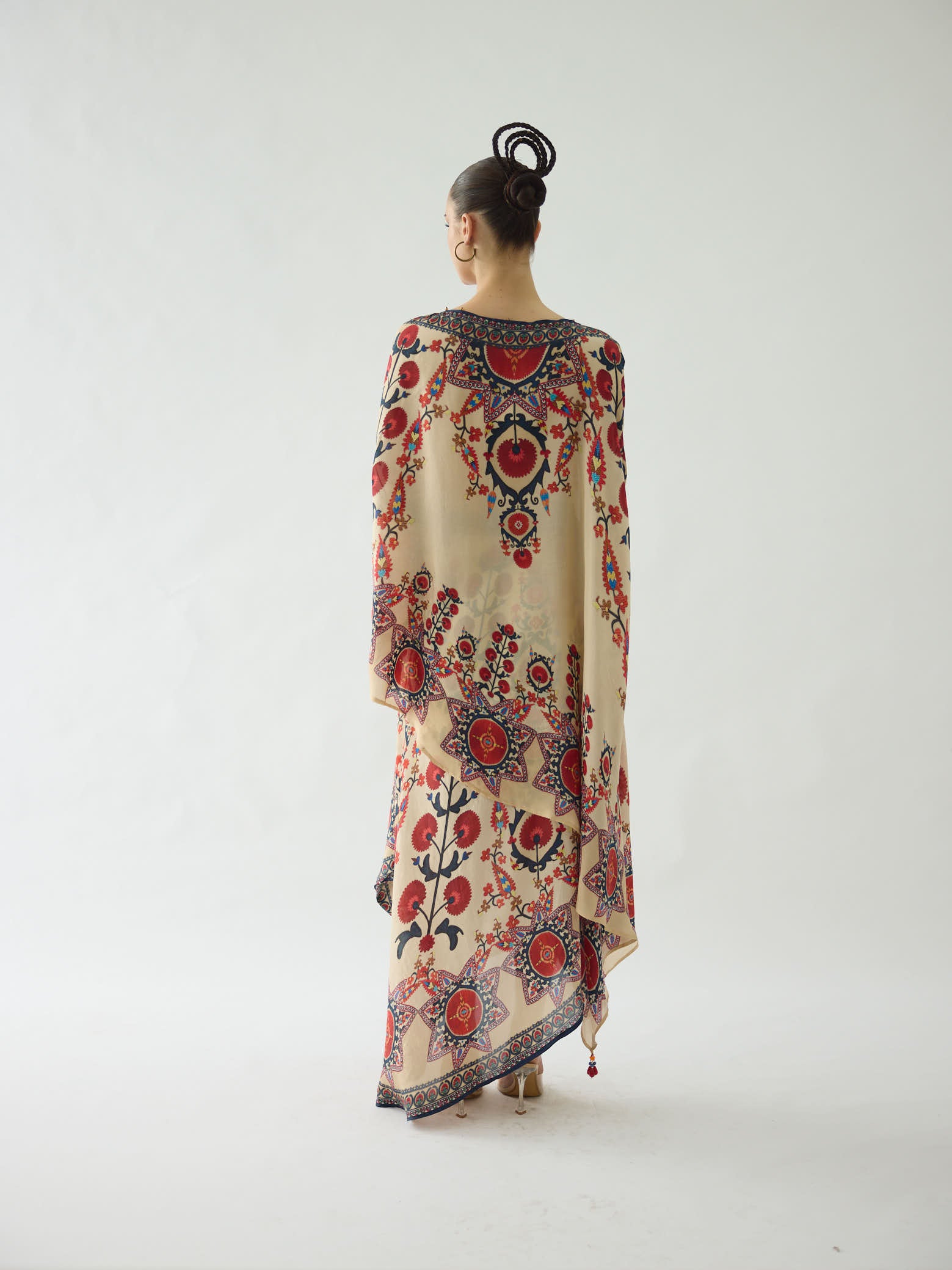 Bukhara Rust Kamini Tunic Set ( 2Pcs Set )