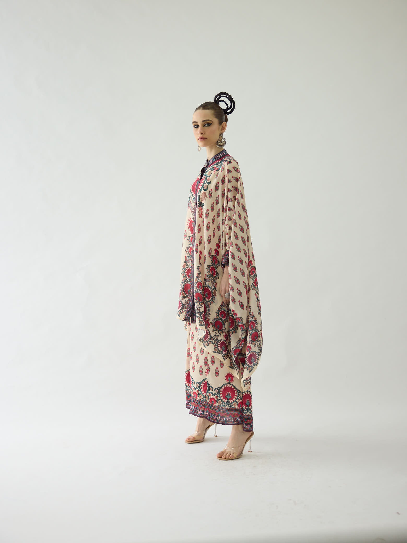 Bukhara Maroon Dakota - Surilee Tunic Set