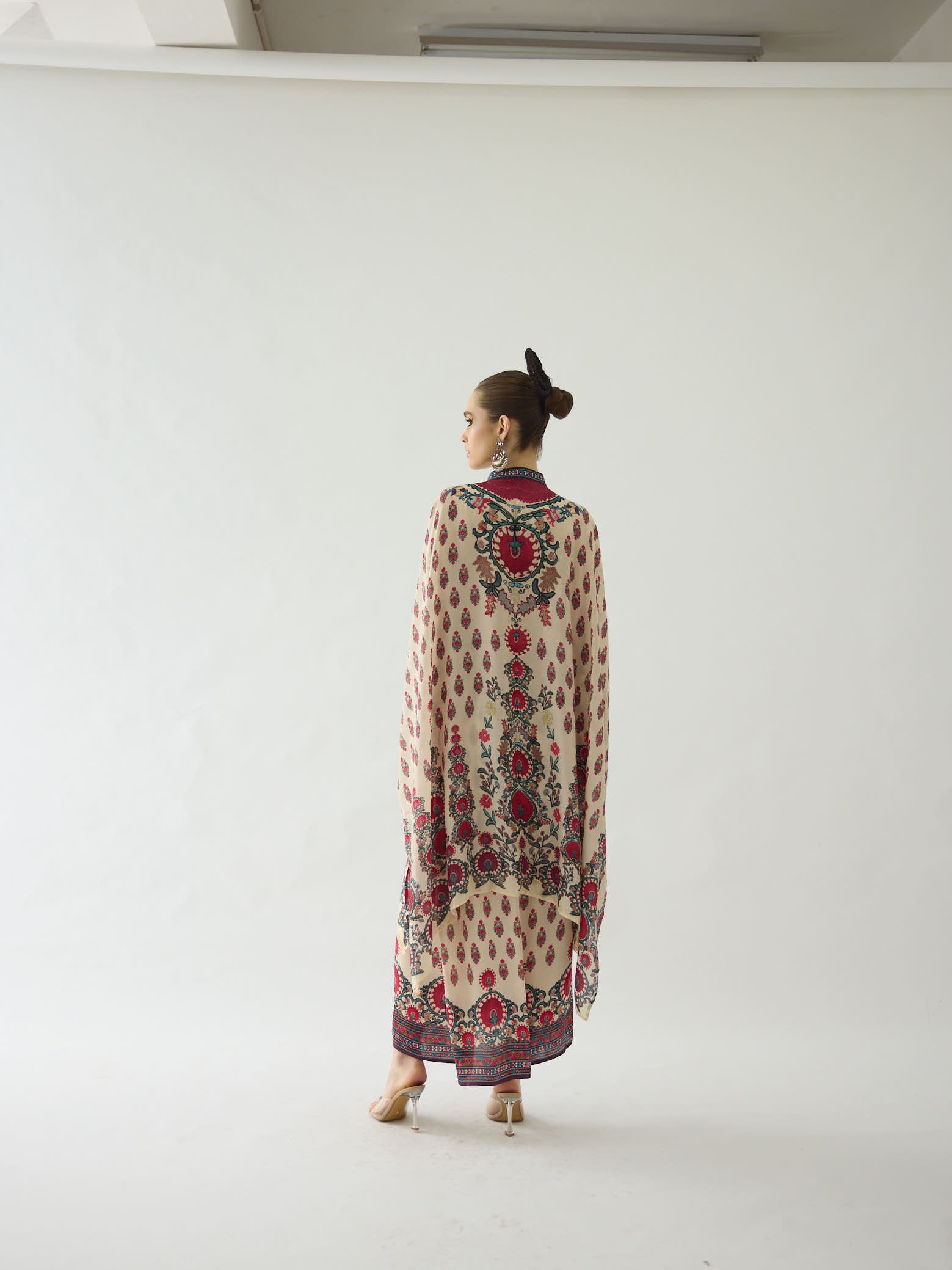 Bukhara Maroon Dakota - Surilee Tunic Set
