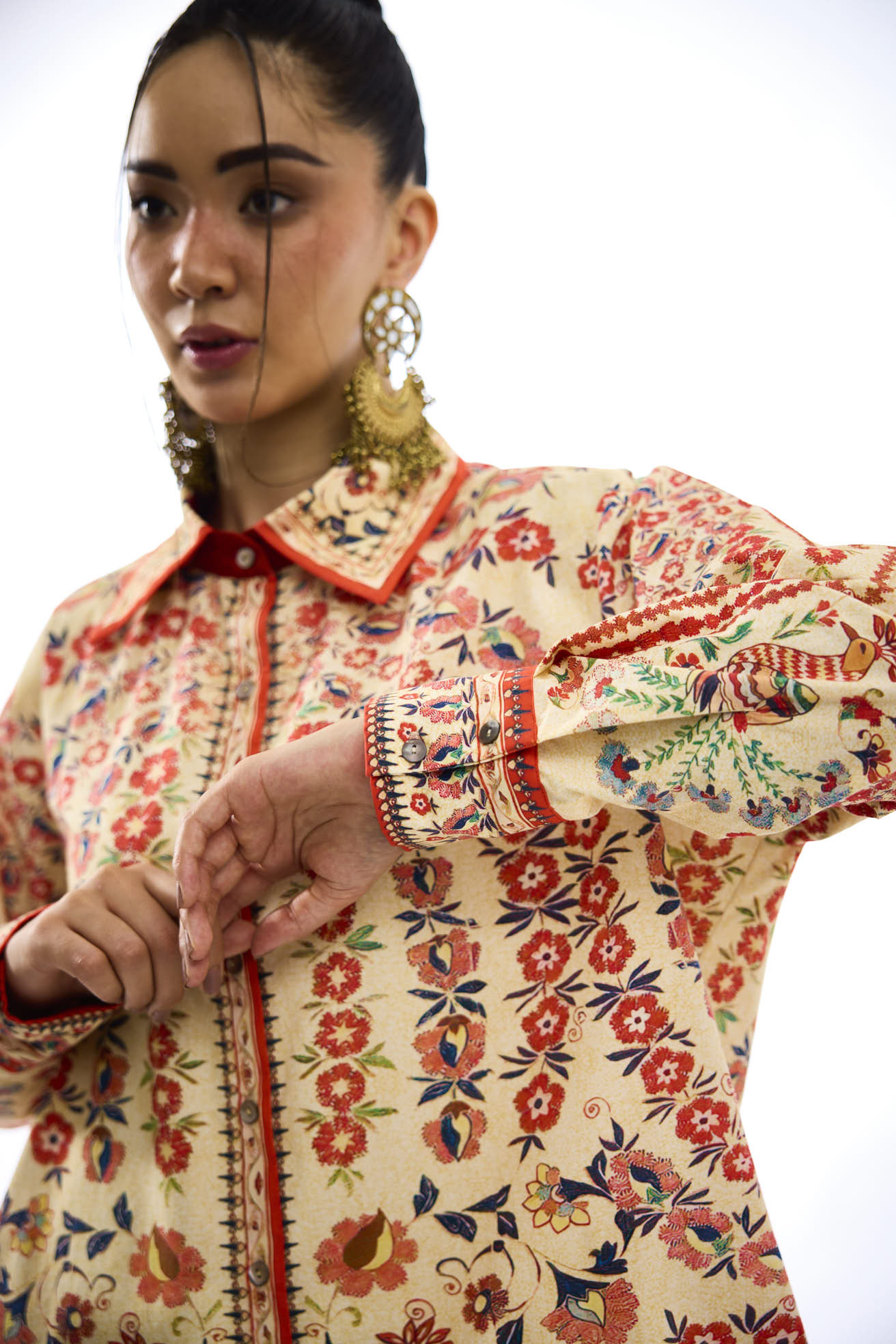 J'adore : Ferhana - Beige/Rust