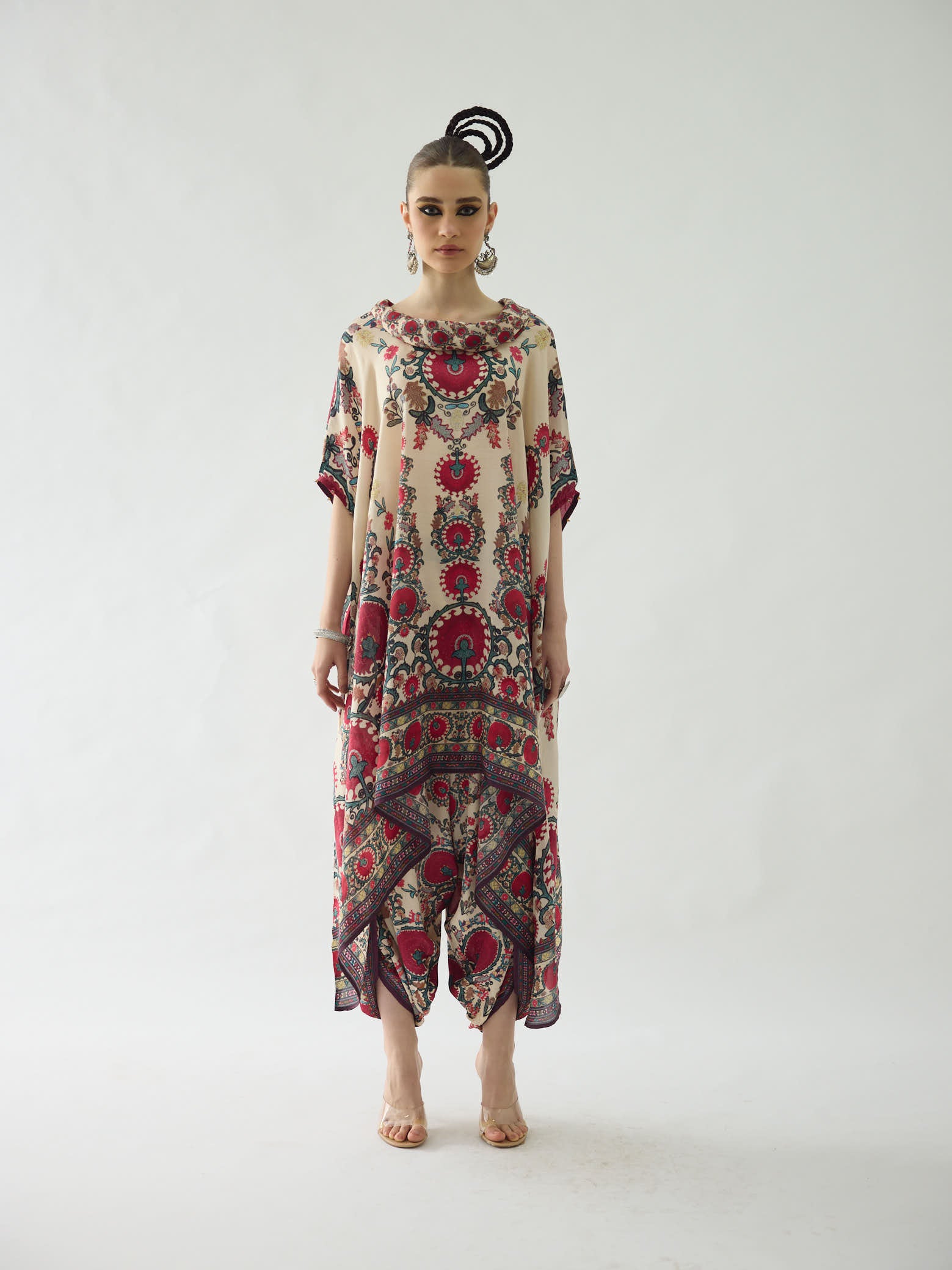 Bukhara Maroon Lavanya - Sonth Tunic Set