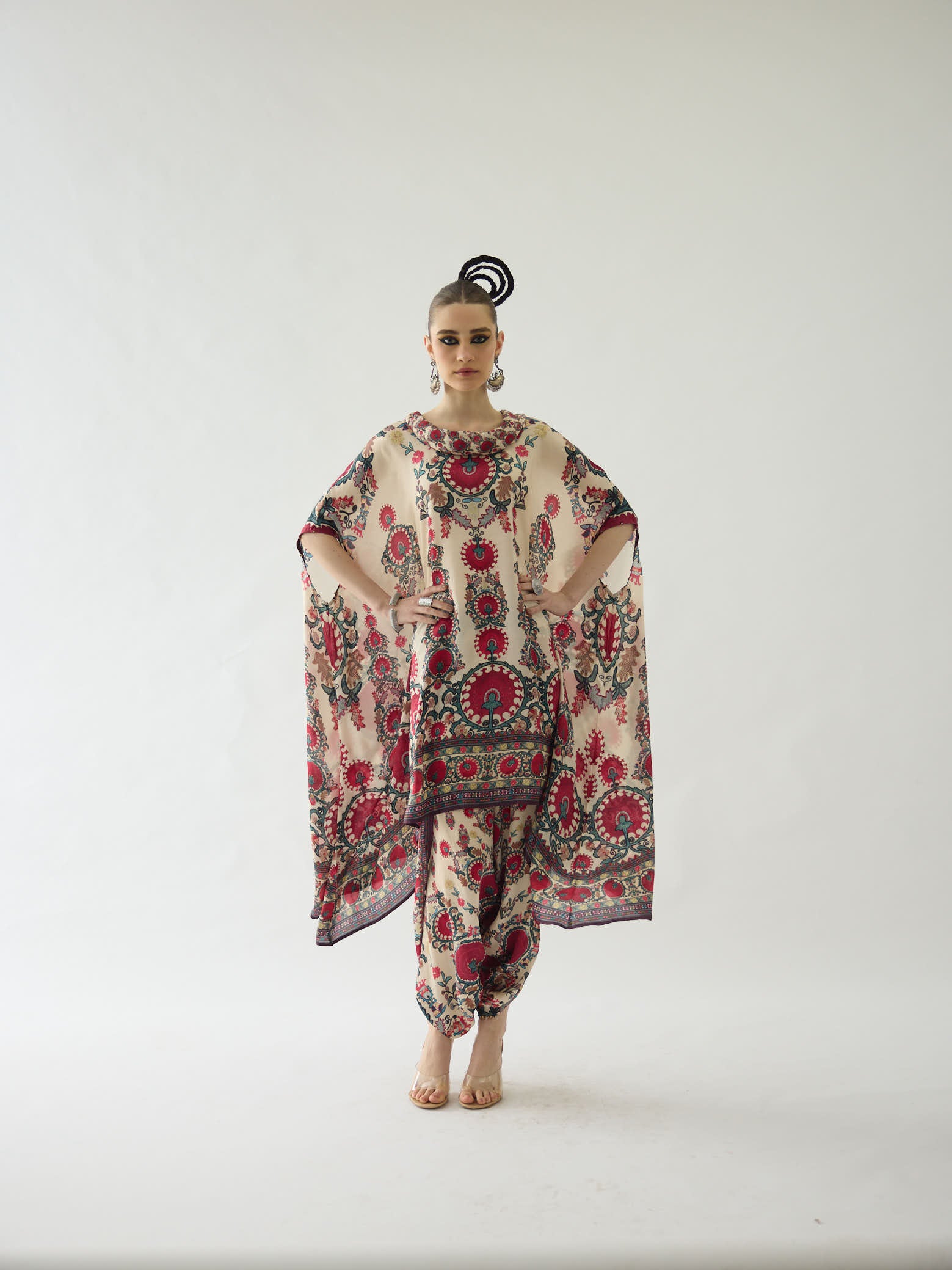 Bukhara Maroon Lavanya - Sonth Tunic Set