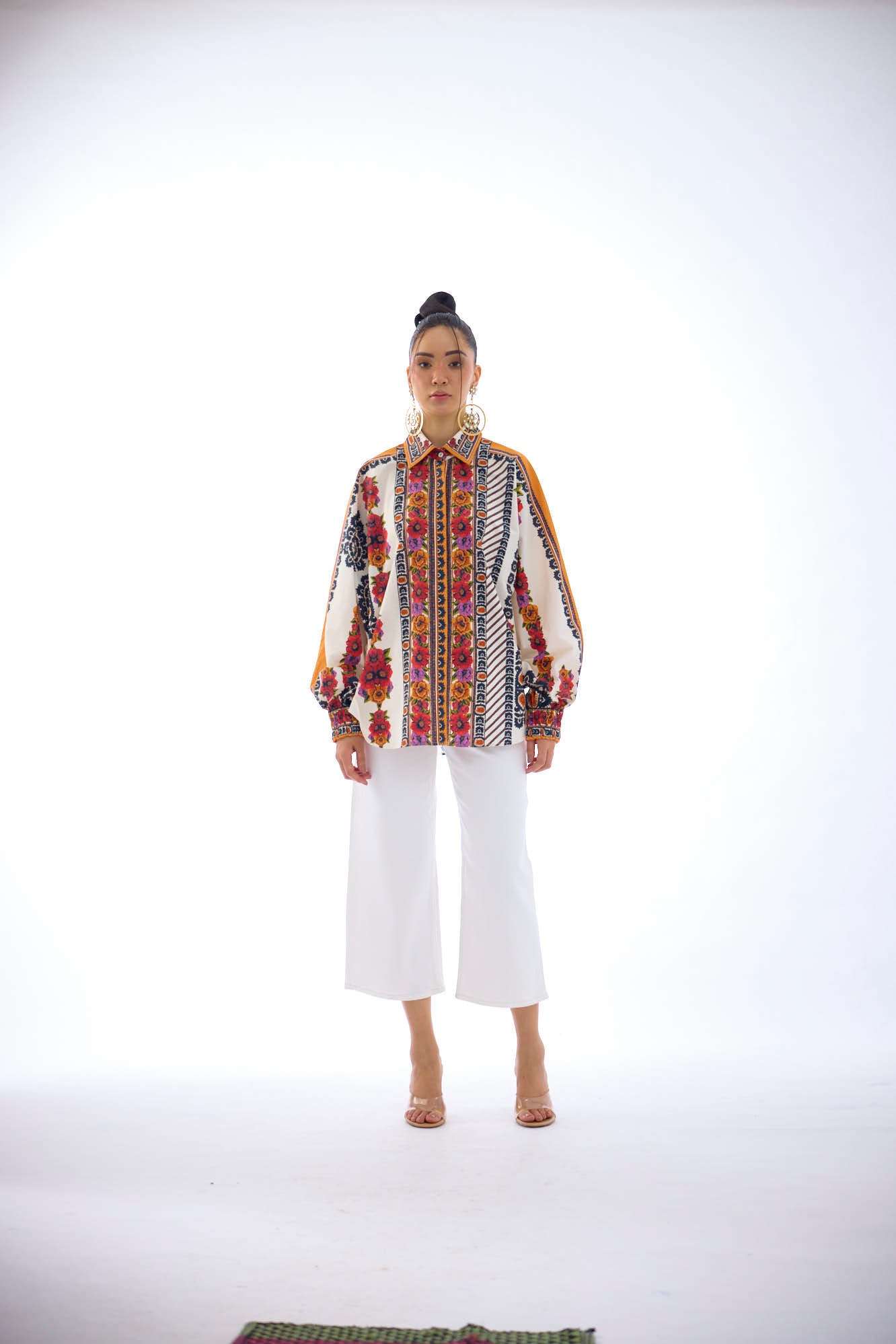 J'adore : Faiza - White/Orange