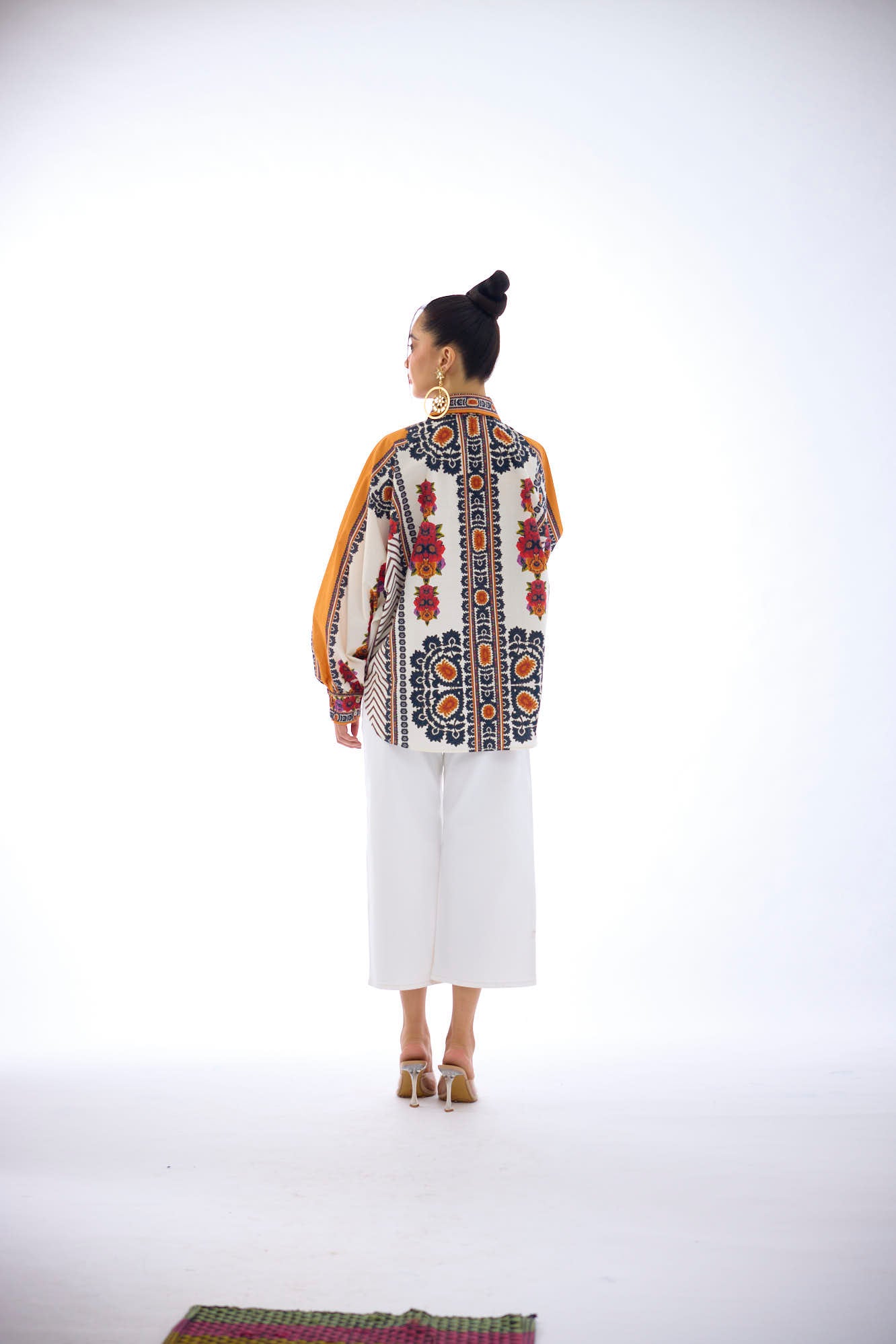 J'adore : Faiza - White/Orange