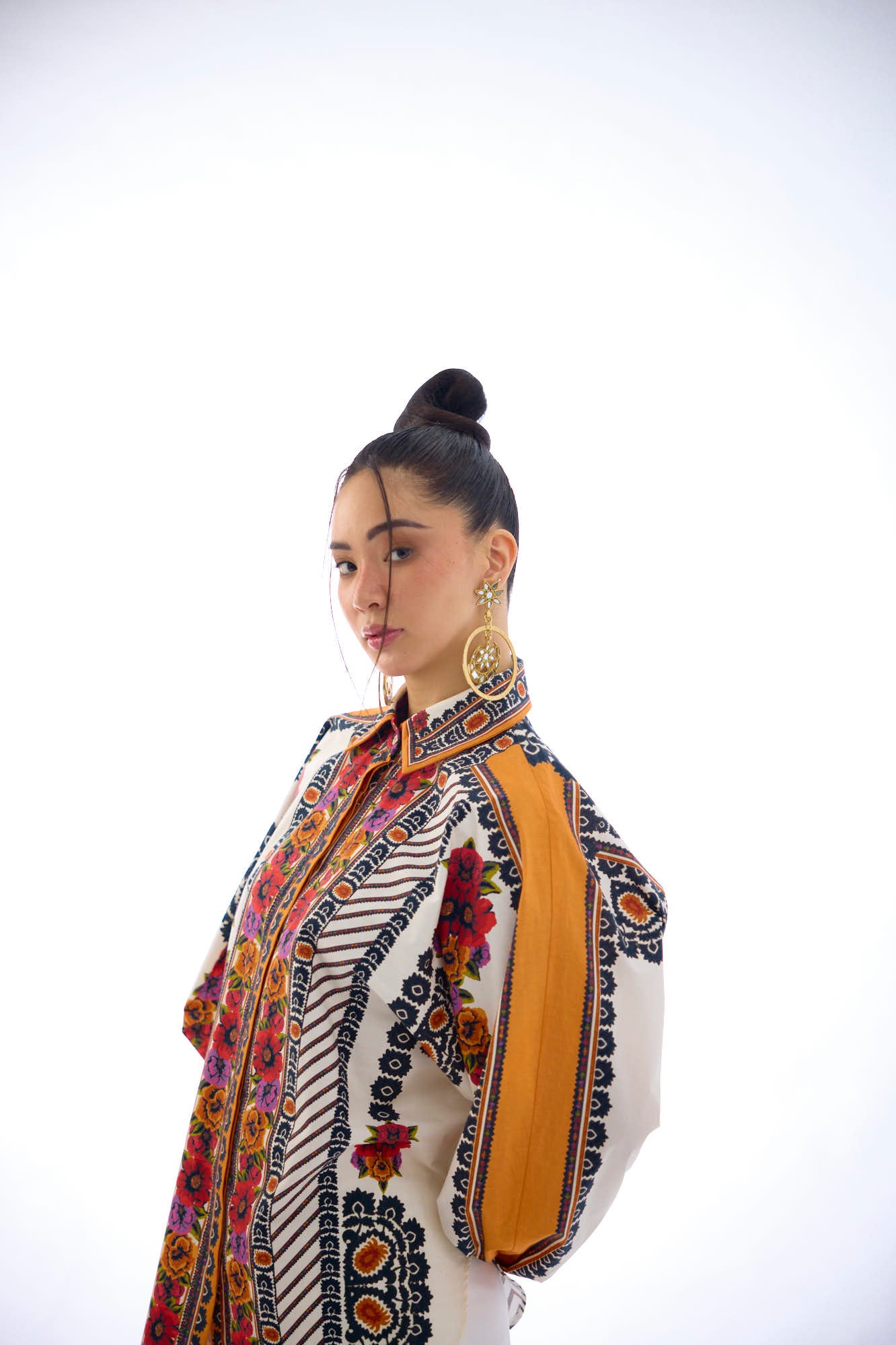 J'adore : Faiza - White/Orange