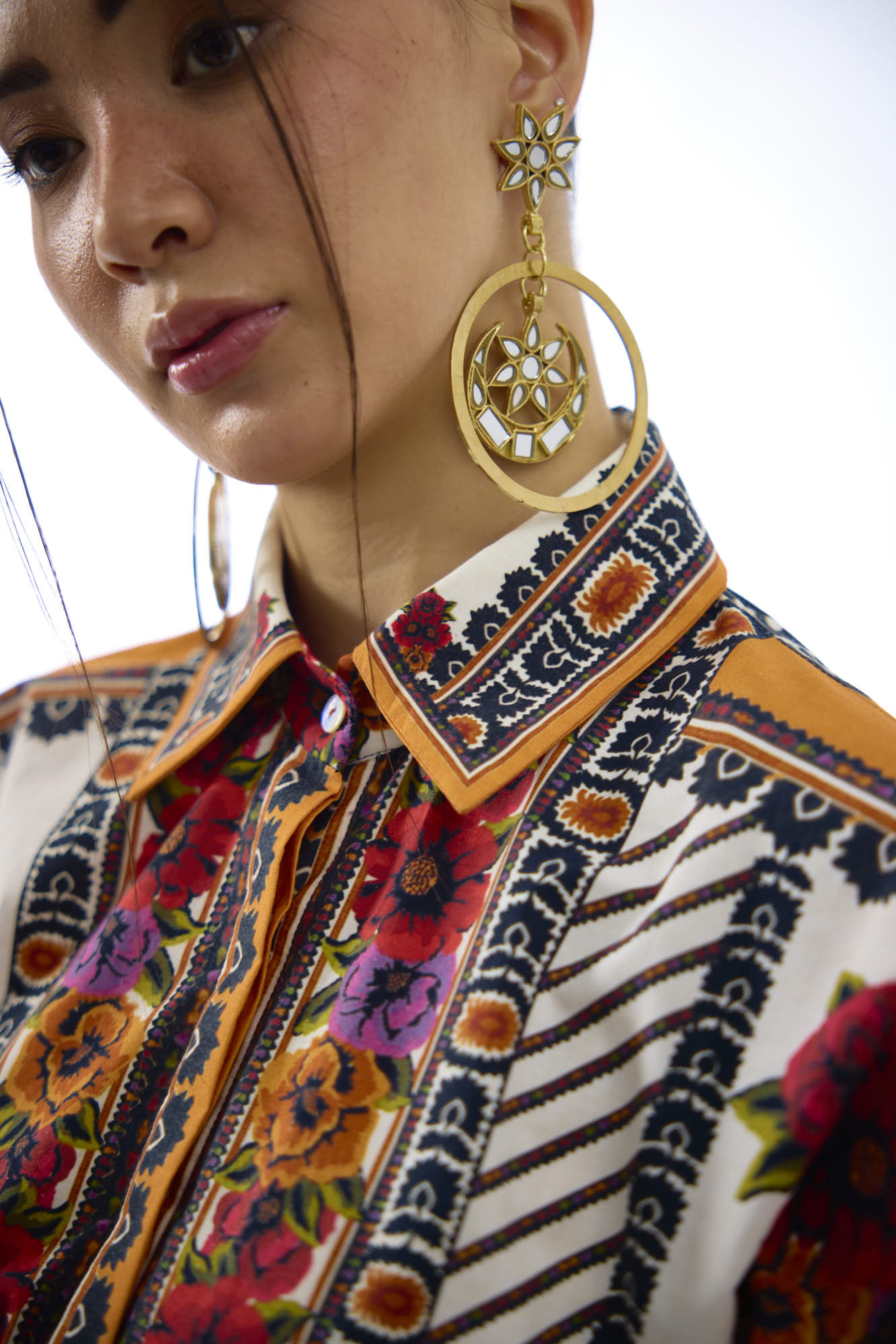 J'adore : Faiza - White/Orange