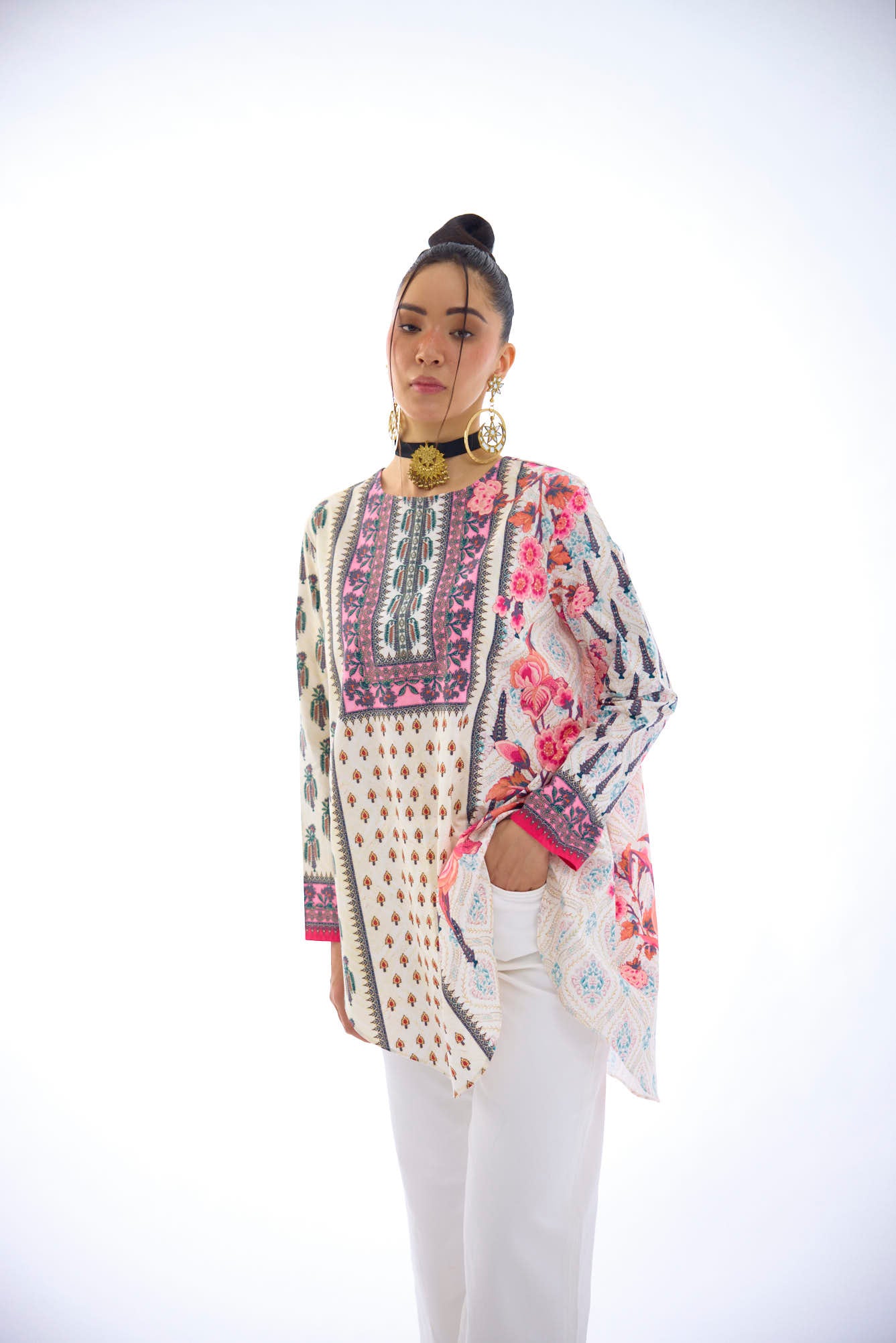 J'adore : Zainab - Ivory/Pink