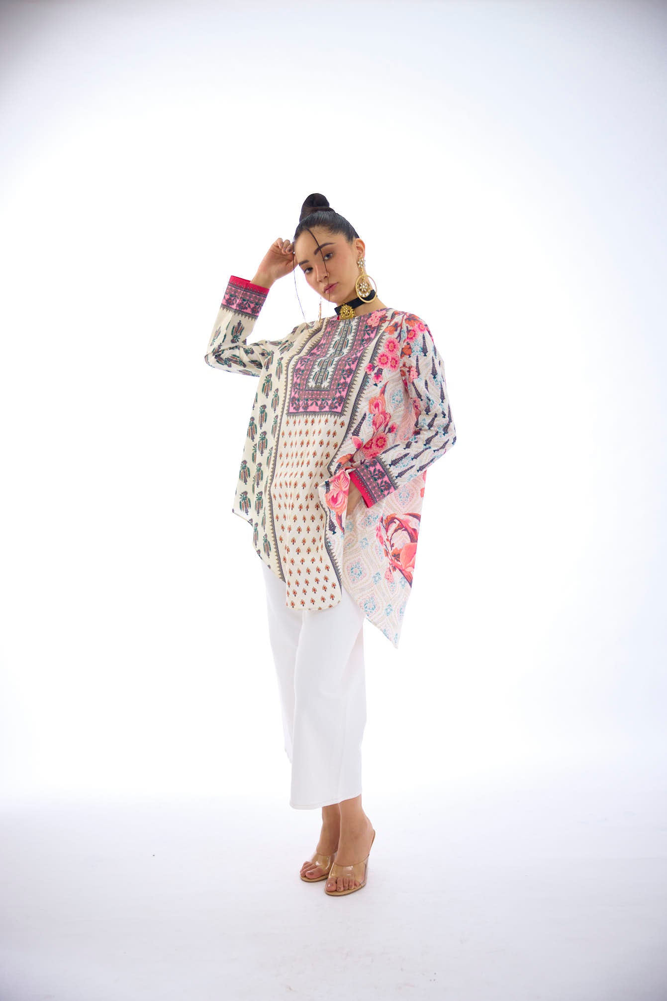 J'adore : Zainab - Ivory/Pink