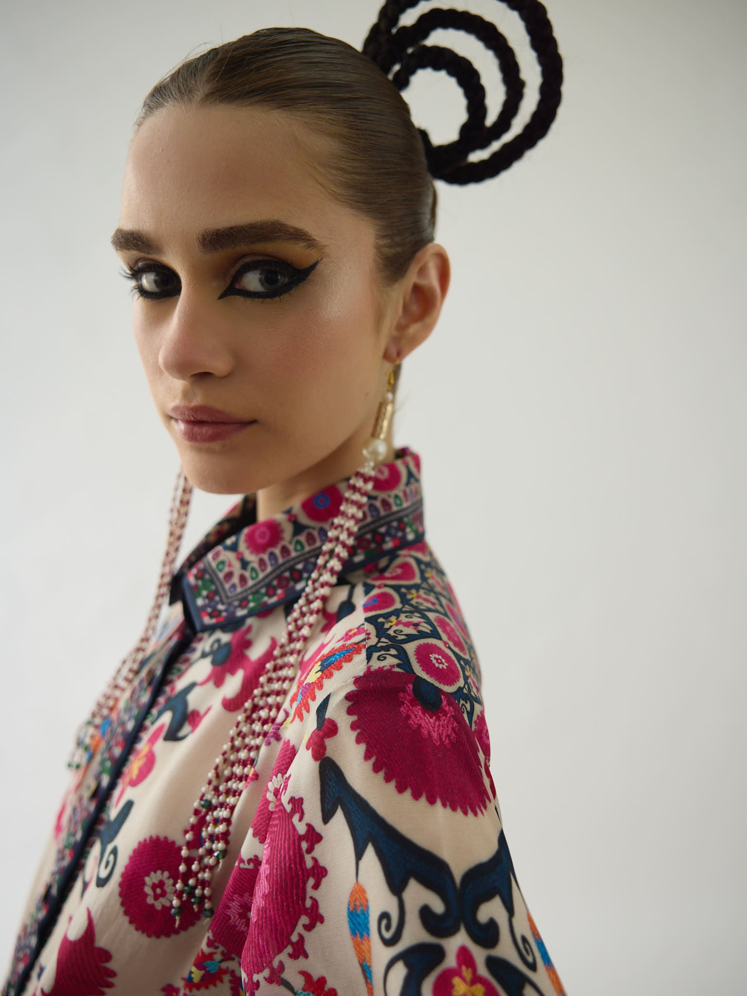 Bukhara Maizah Printed Shirt & Palazzo Set