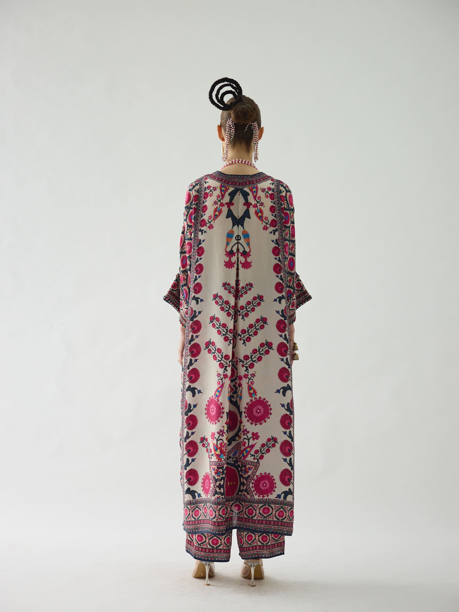 Bukhara Raspberry Banera Tunic Dress
