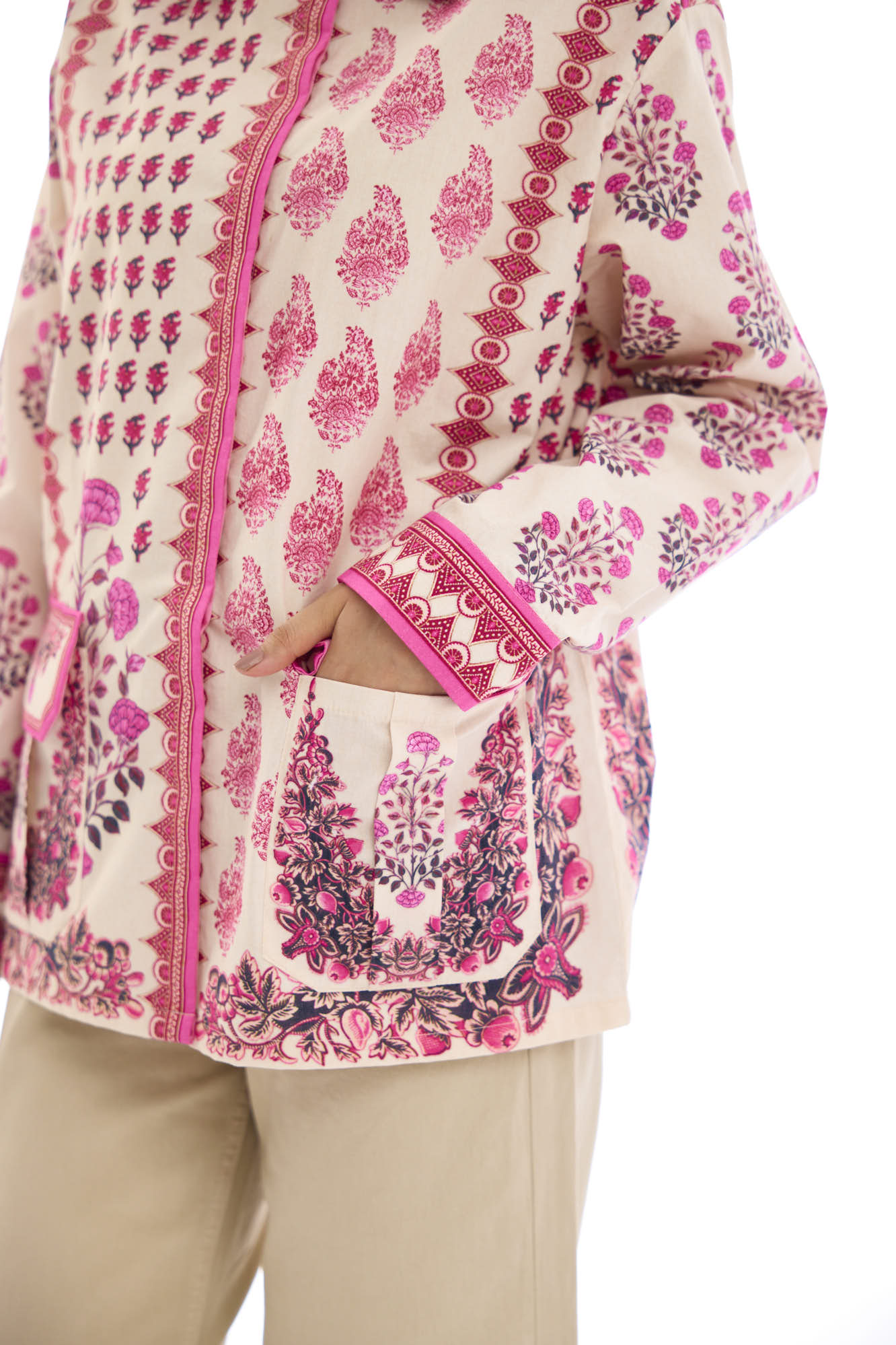 J'adore : Jawaria - Ivory/Pink