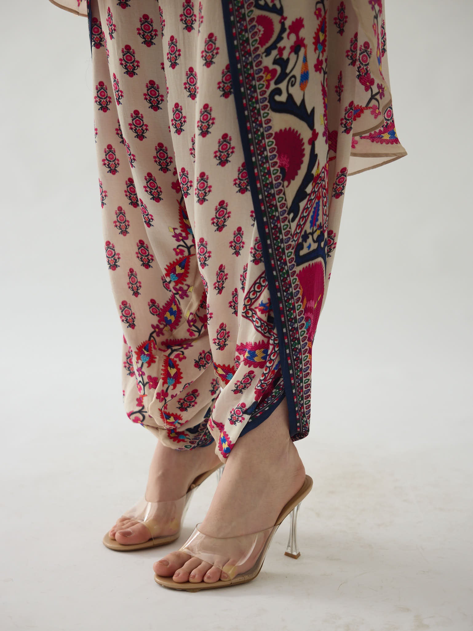 Bukhara Raspberry Mabel  Tunic Set
