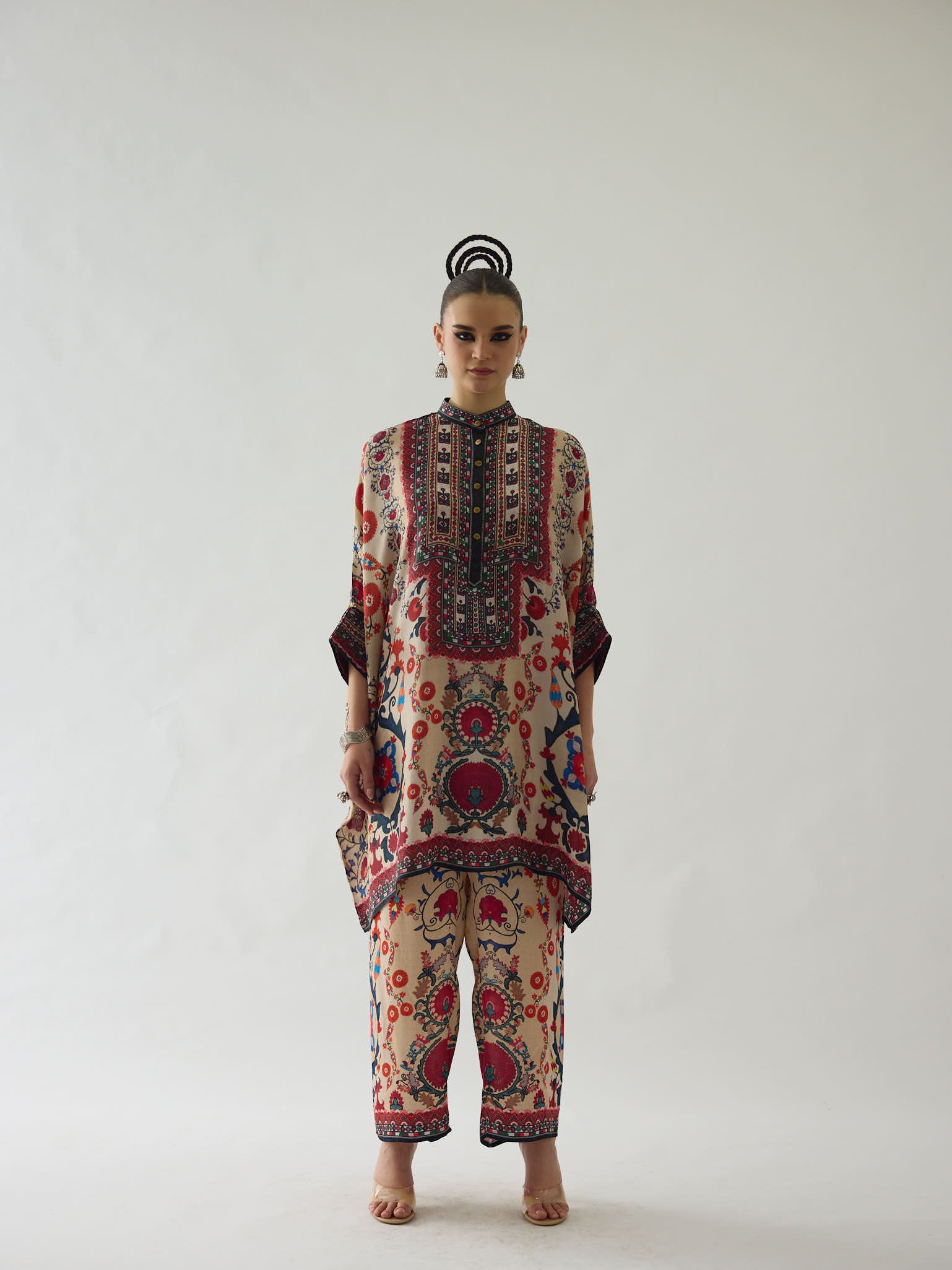 Bukhara Multi Chanel 36" Tunic Set
