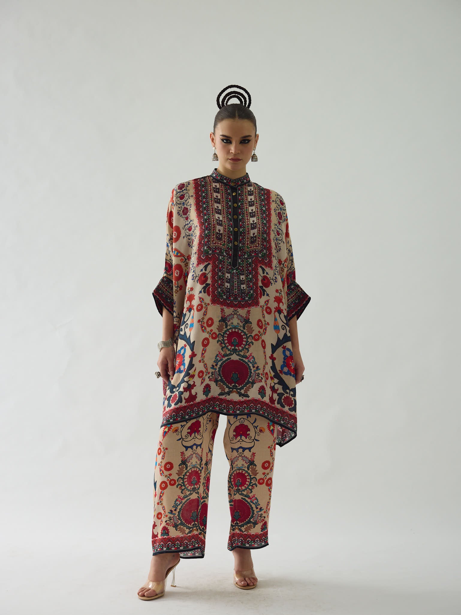 Bukhara Multi Chanel 36" Tunic Set