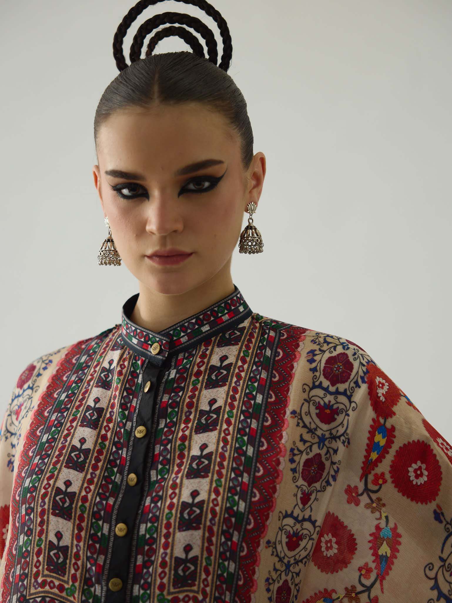 Bukhara Multi Chanel 36" Tunic Set