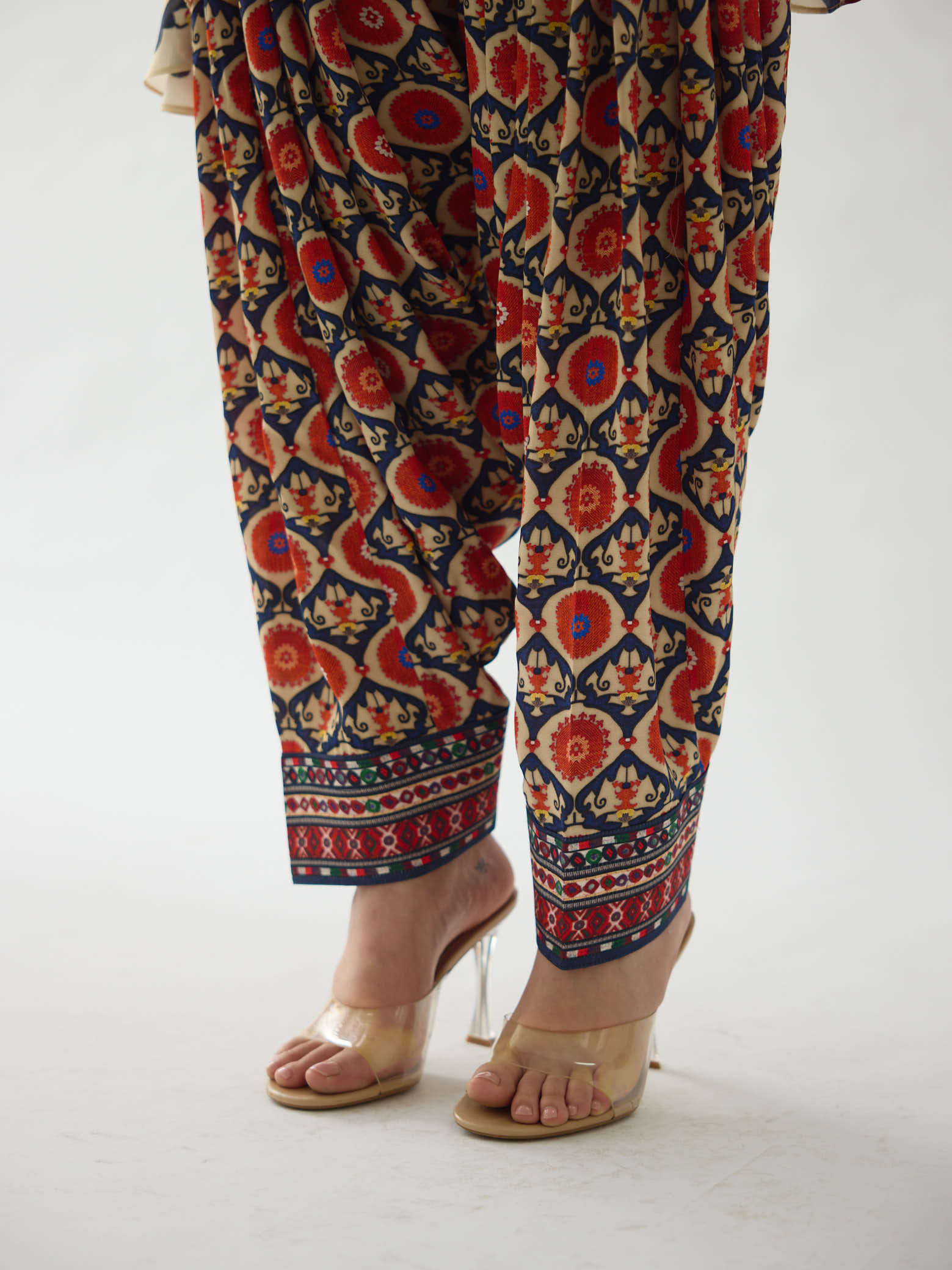 Bukhara Rust Nilofer Tunic Set