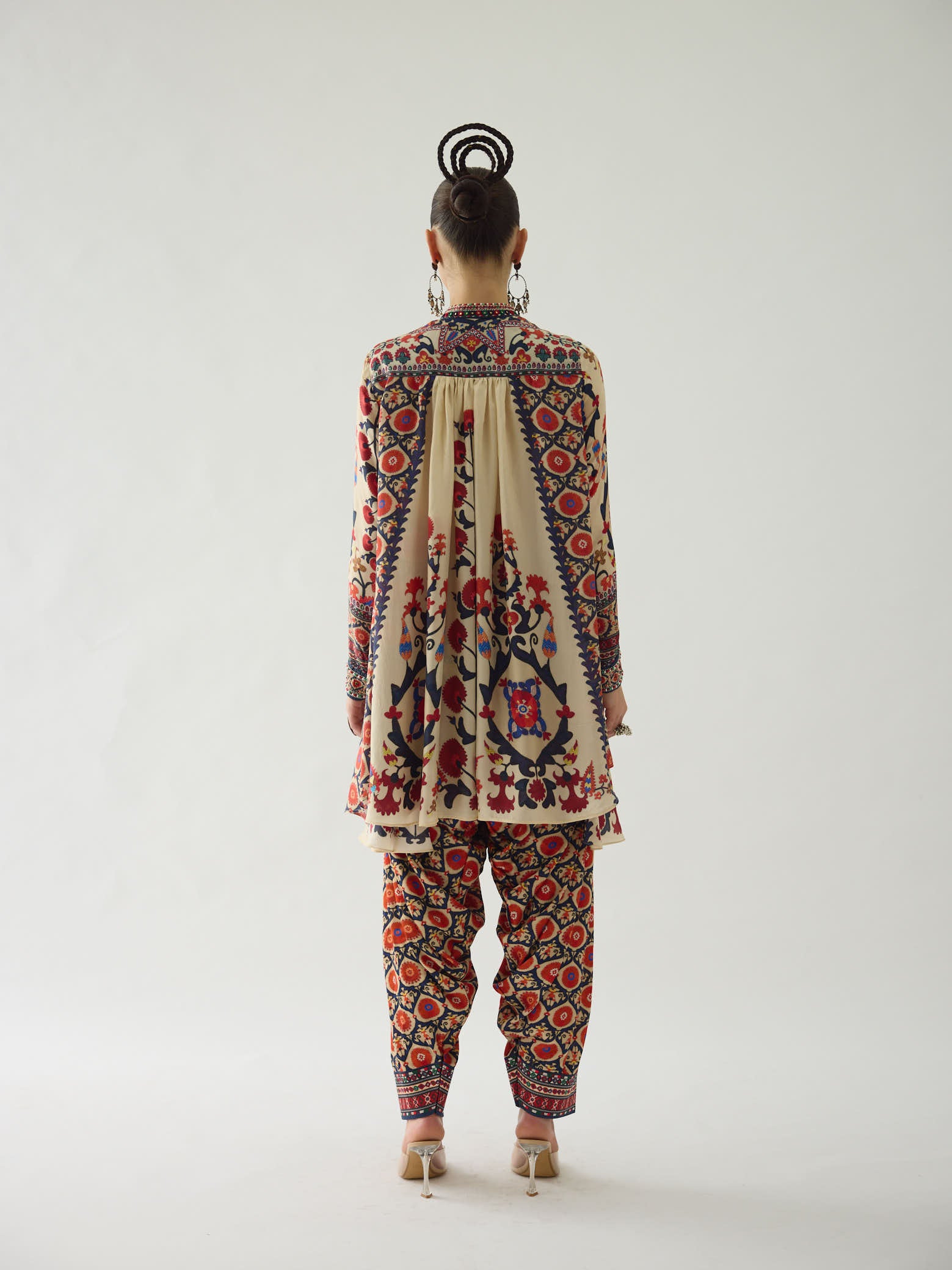 Bukhara Rust Nilofer Tunic Set