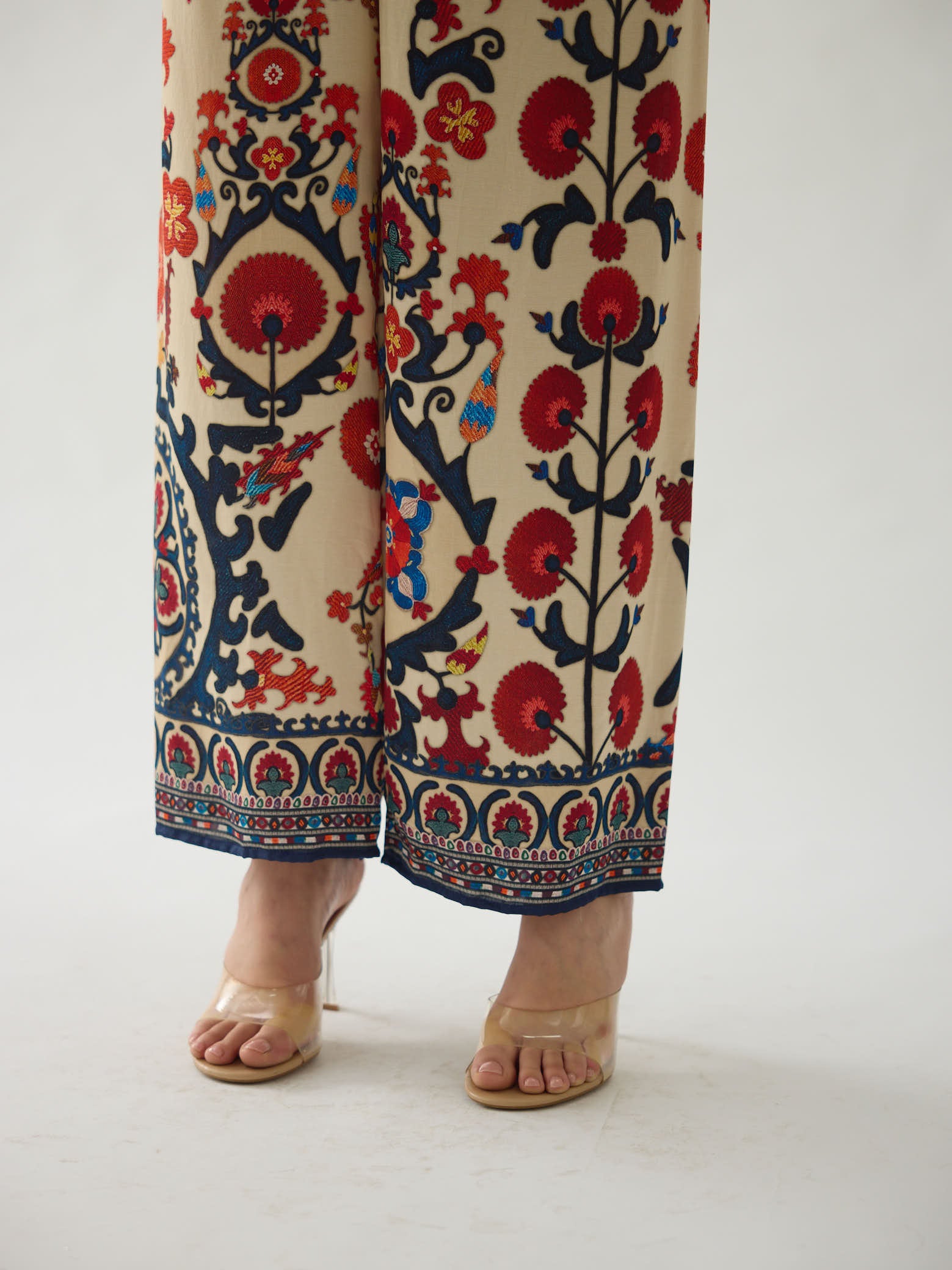 Bukhara Rust Maizah Tunic Set