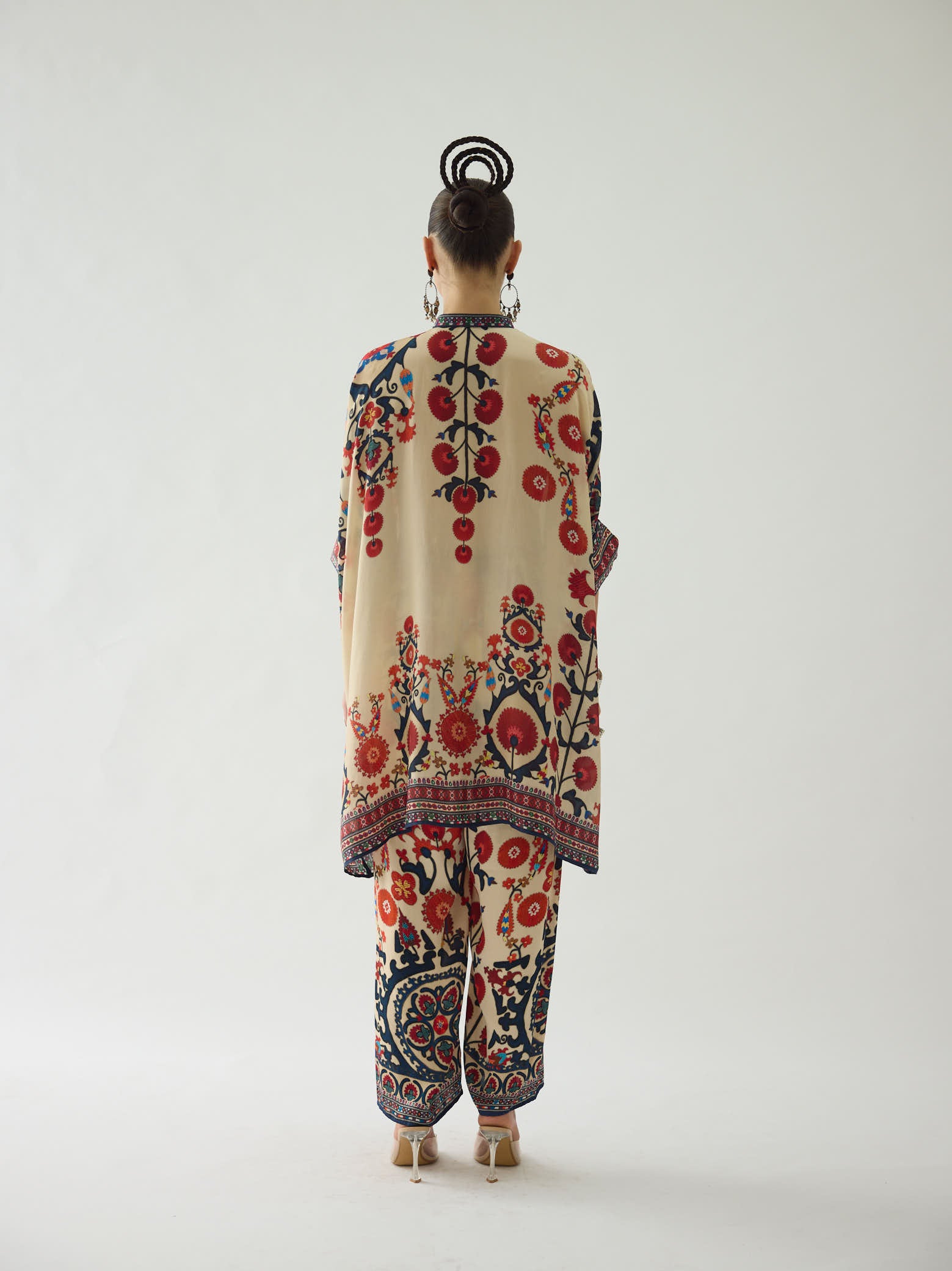 Bukhara Rust Chanel 36" Tunic Set