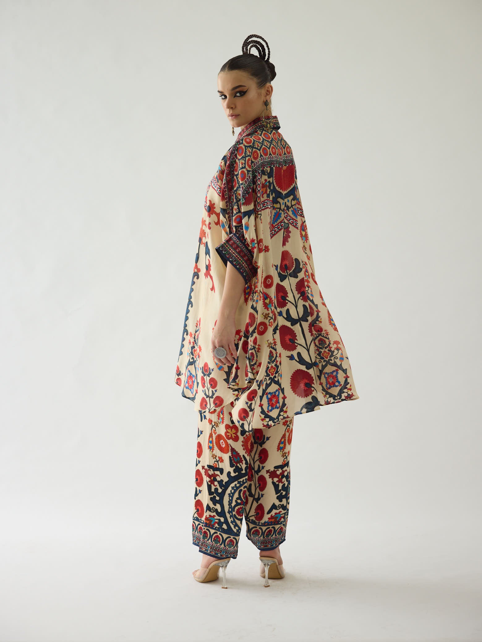 Bukhara Rust Kamara Tunic Set