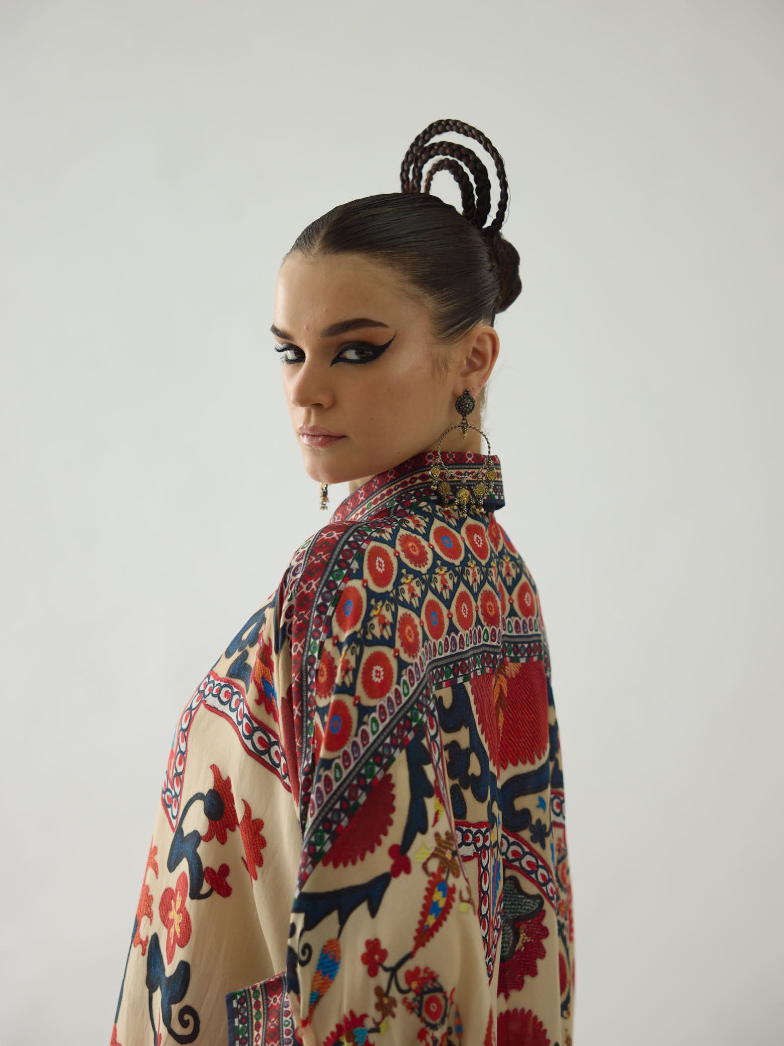 Bukhara Rust Kamara Tunic Set