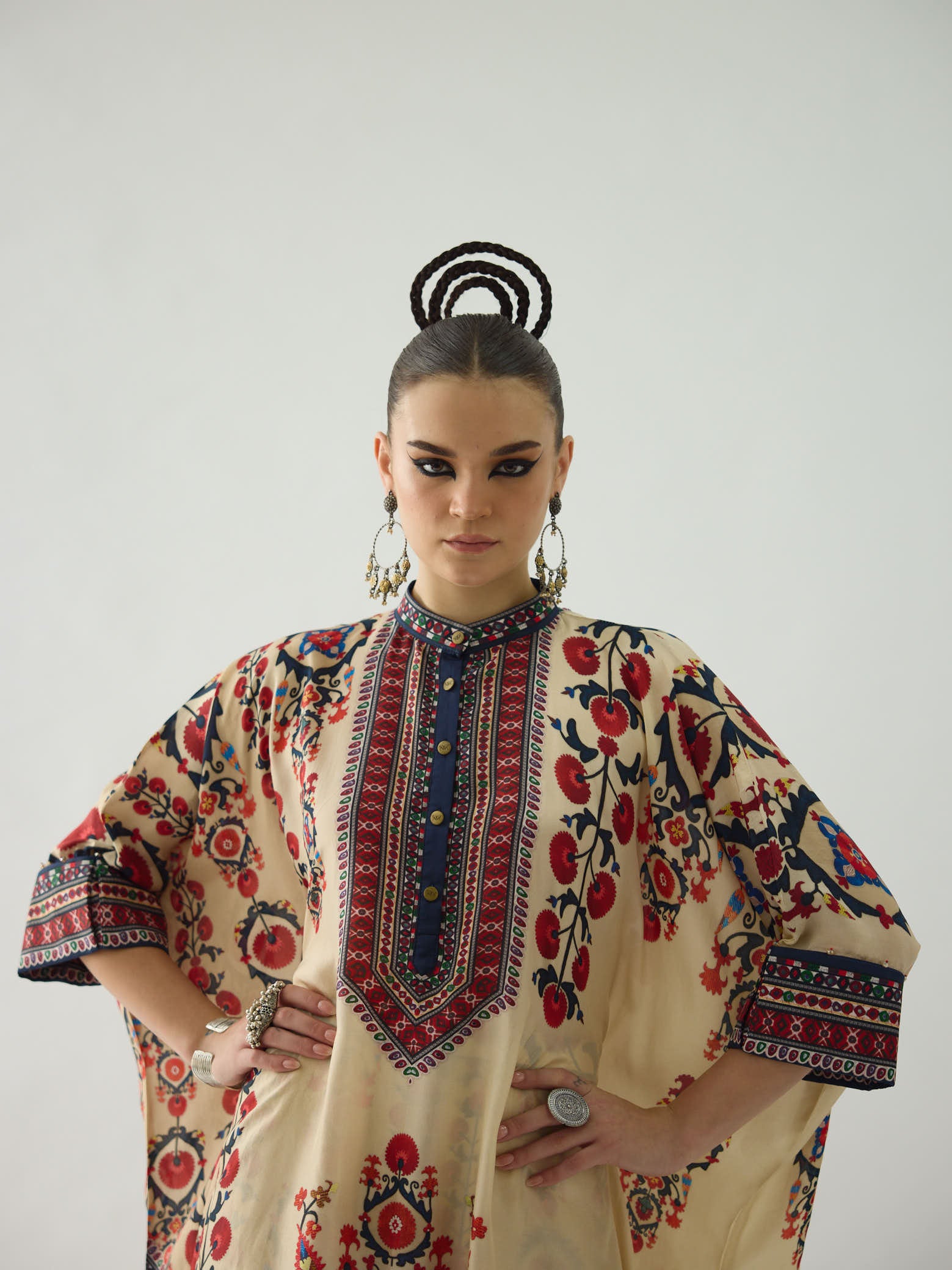 Bukhara Rust Chantelle Tunic Set