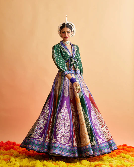 Ganjam : Rubali Leela - Emerald/Multi