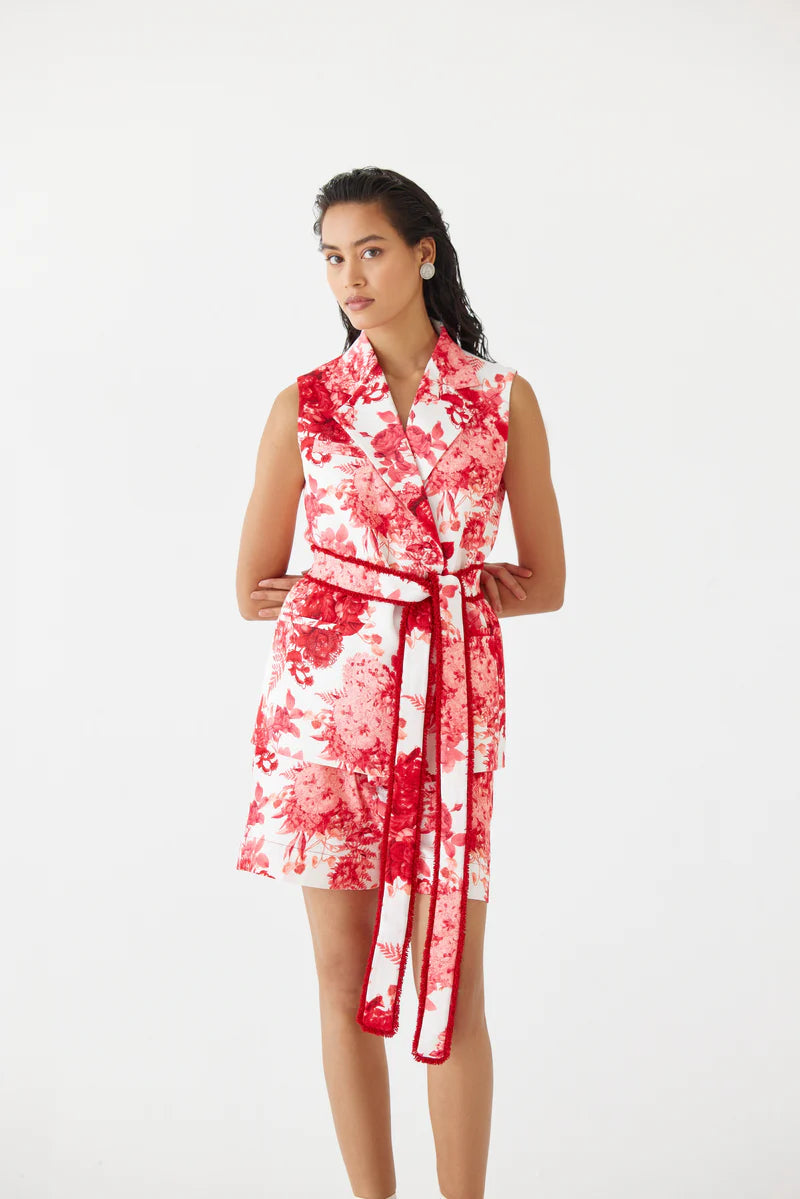 Ruby Chintz Blazer & Shorts