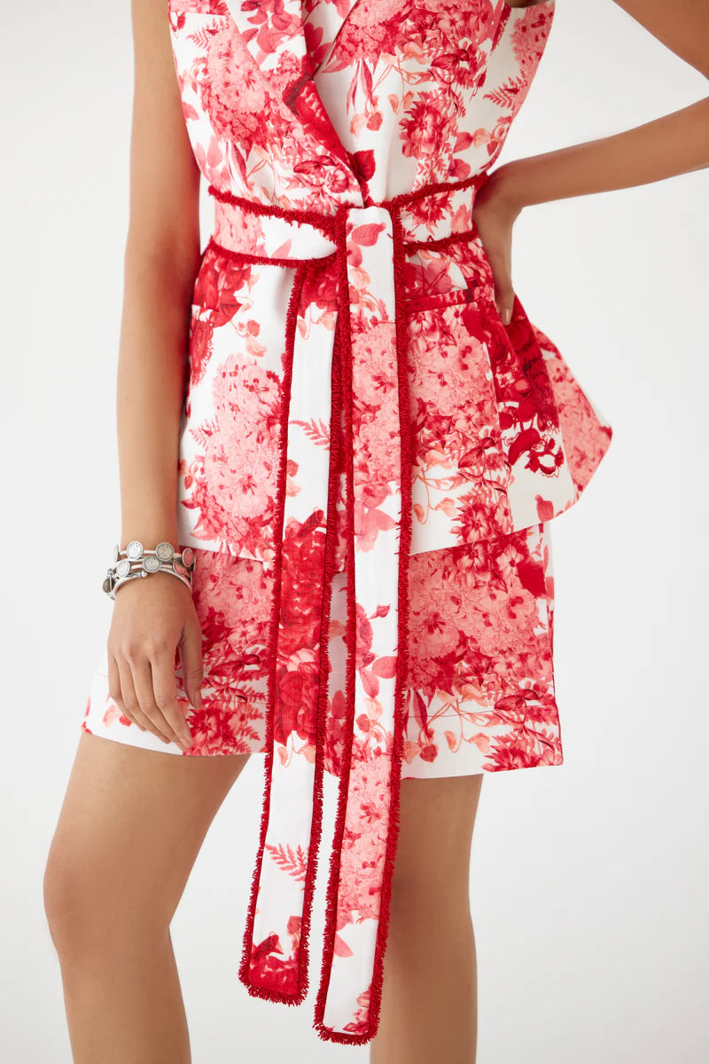 Ruby Chintz Blazer & Shorts