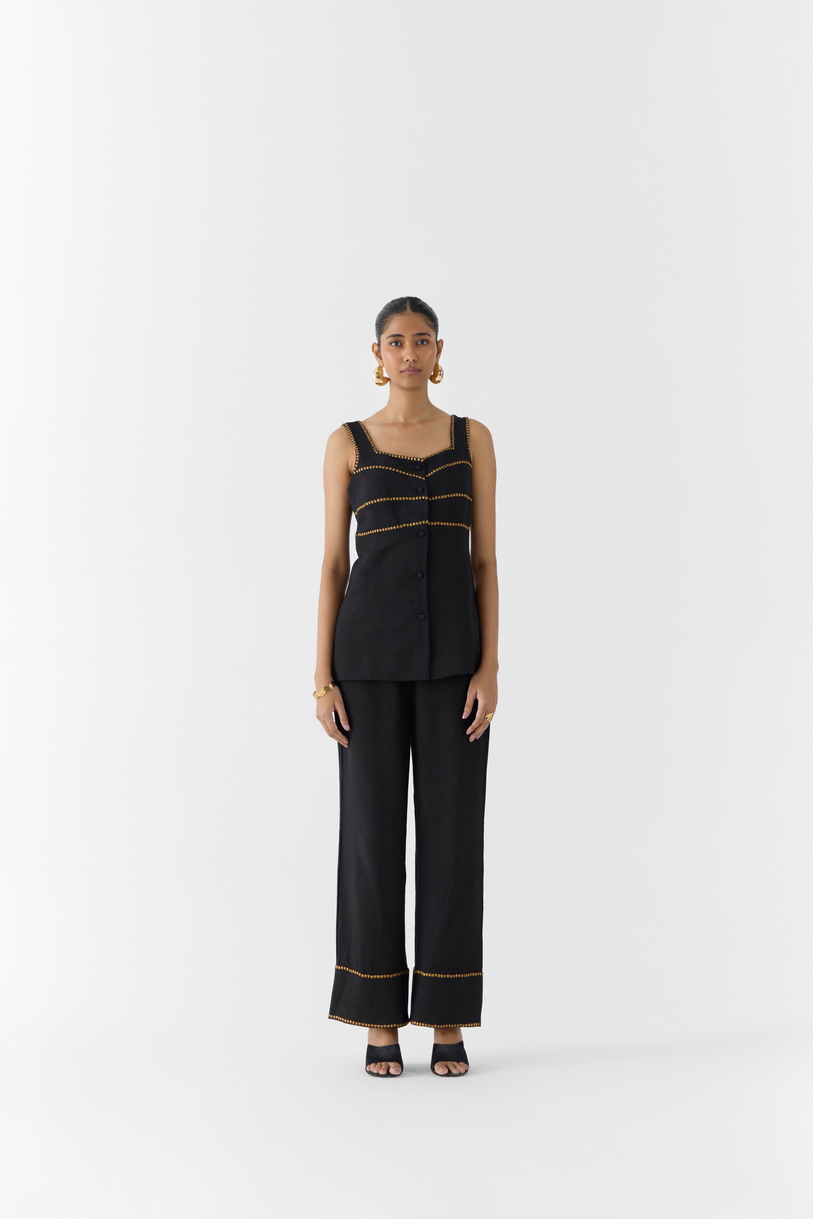 ONYX LINEN BLAZER & TROUSERS