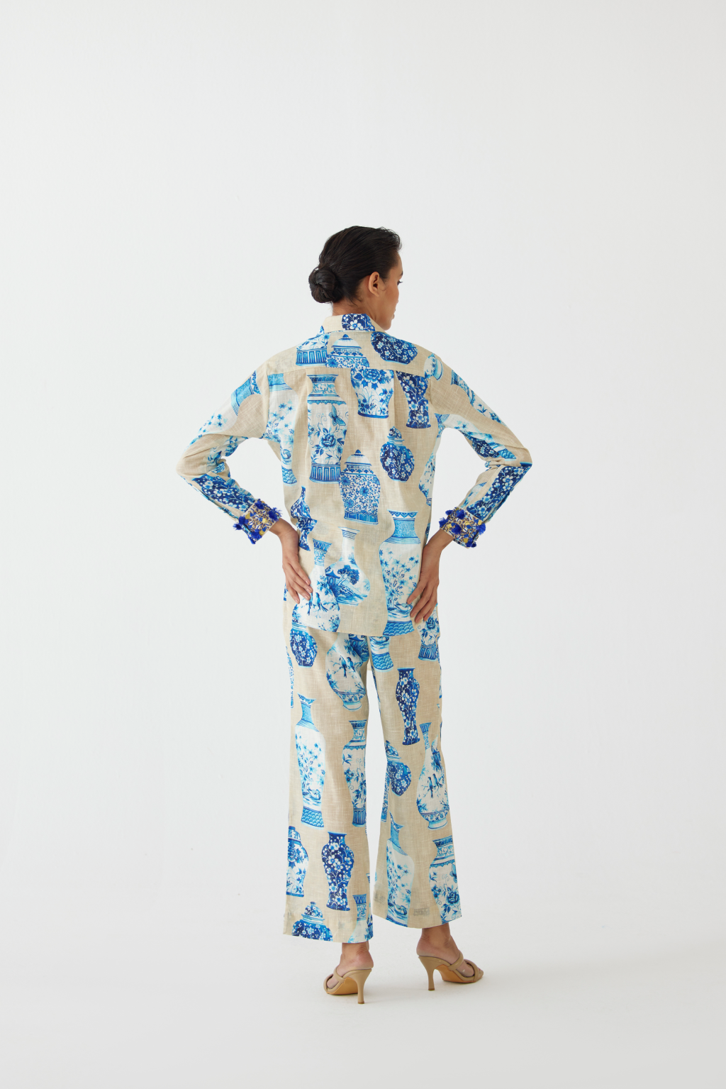 Porcelain Crop Top & Pants