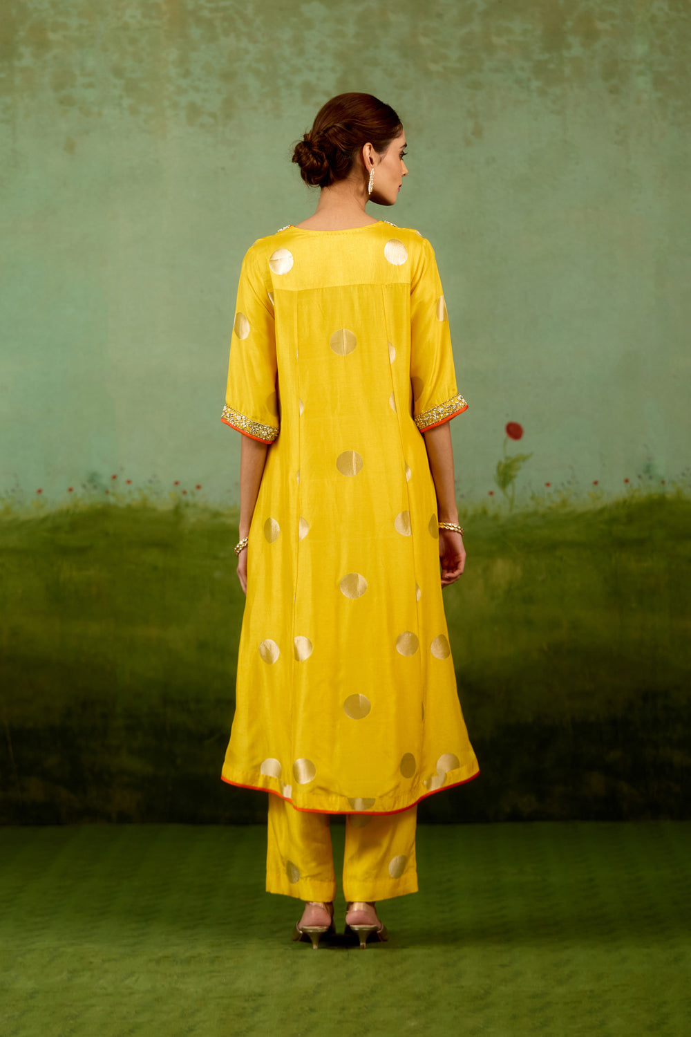 Vibrant Yellow Kurta Set
