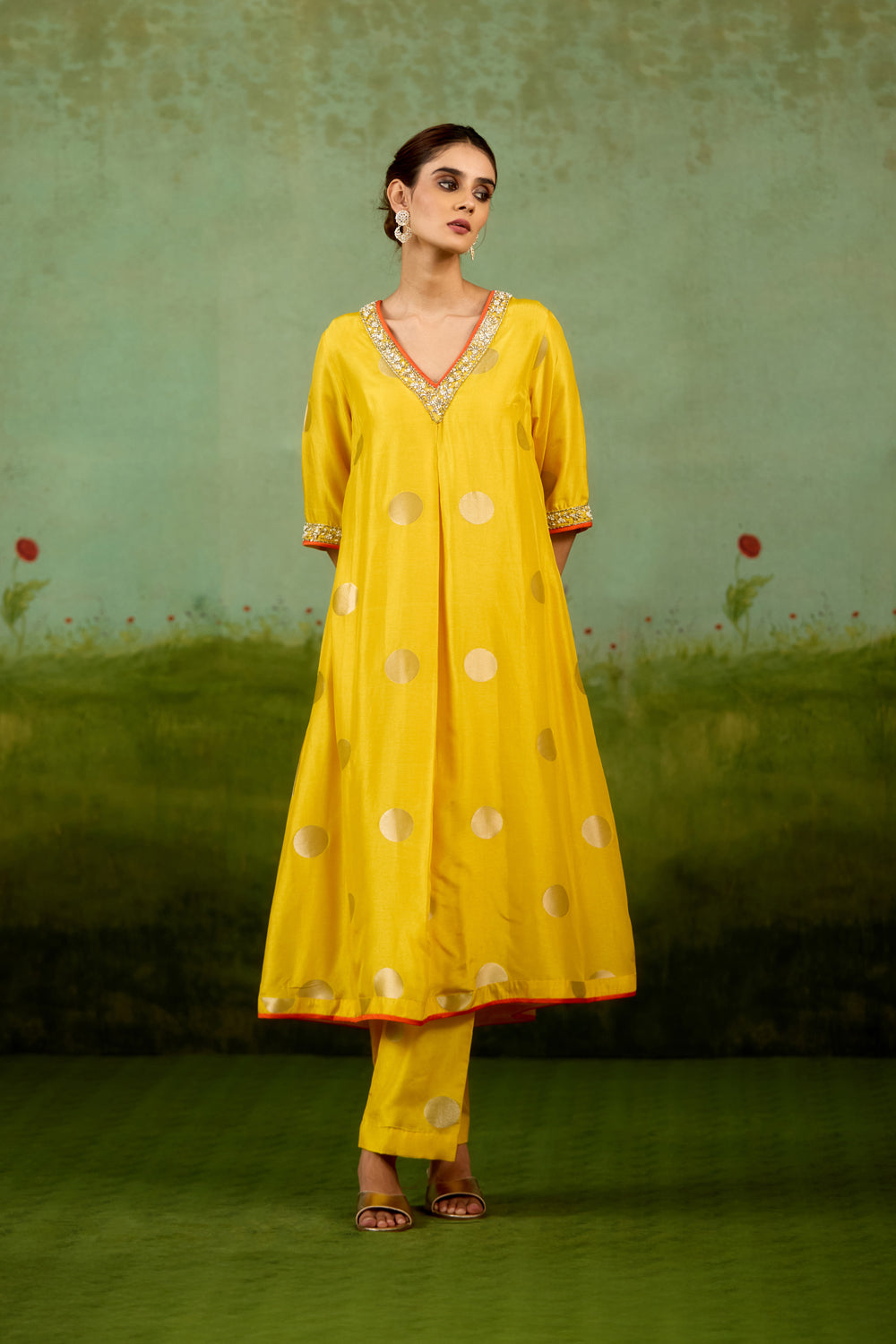 Vibrant Yellow Kurta Set