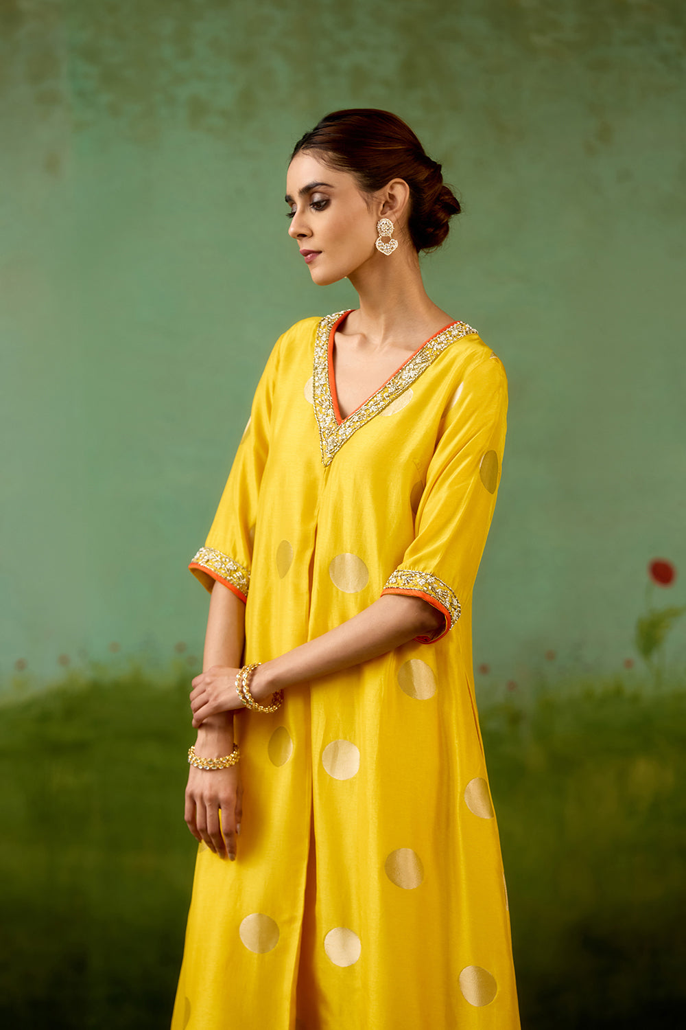 Vibrant Yellow Kurta Set