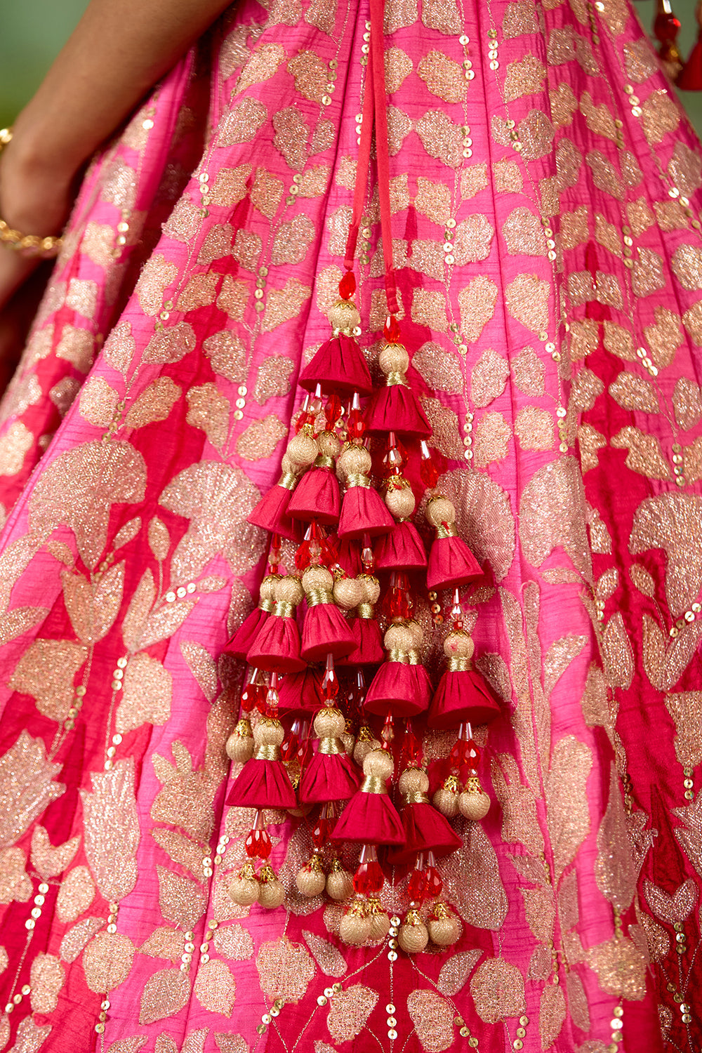 Pink Lehenga Set