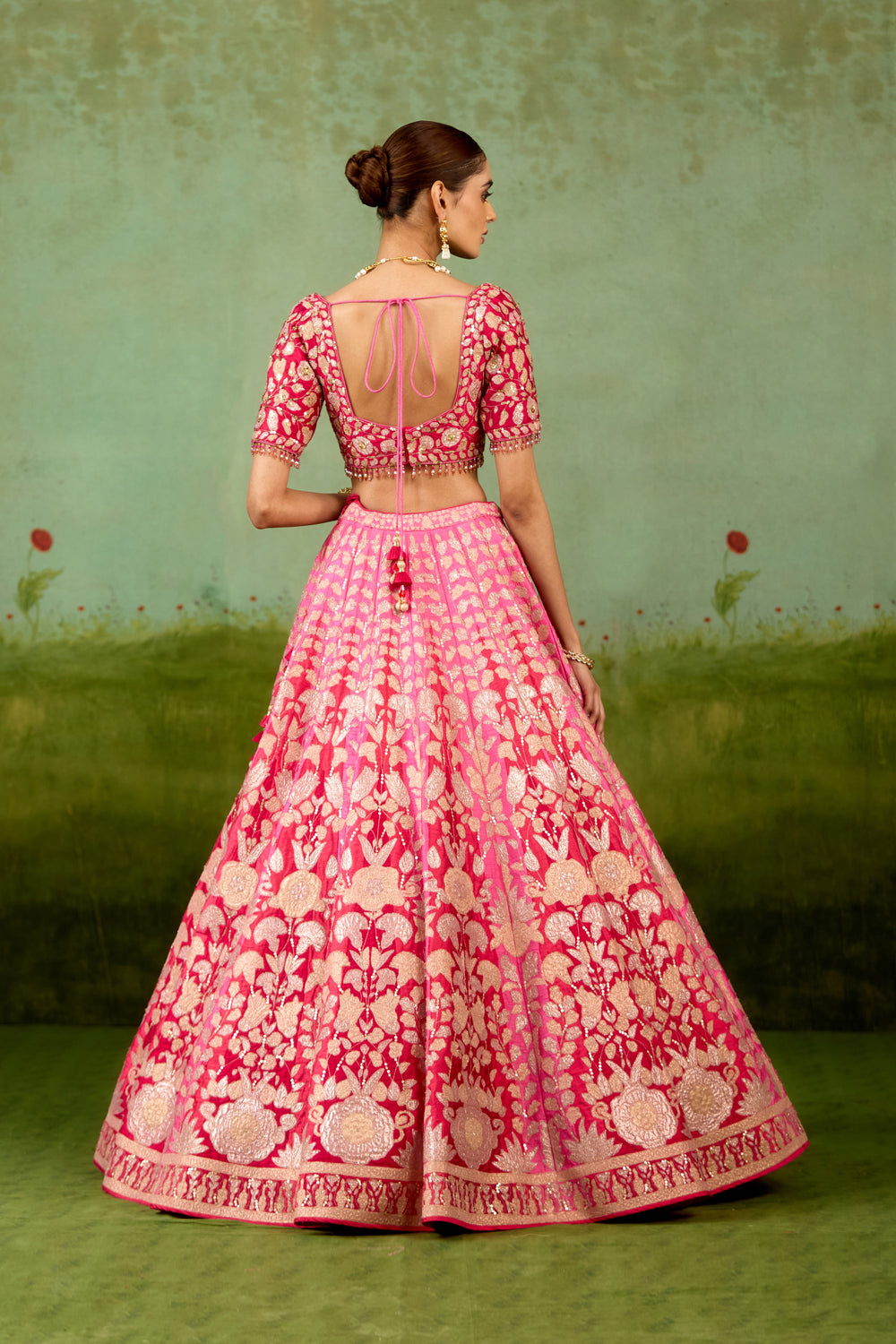 Pink Lehenga Set