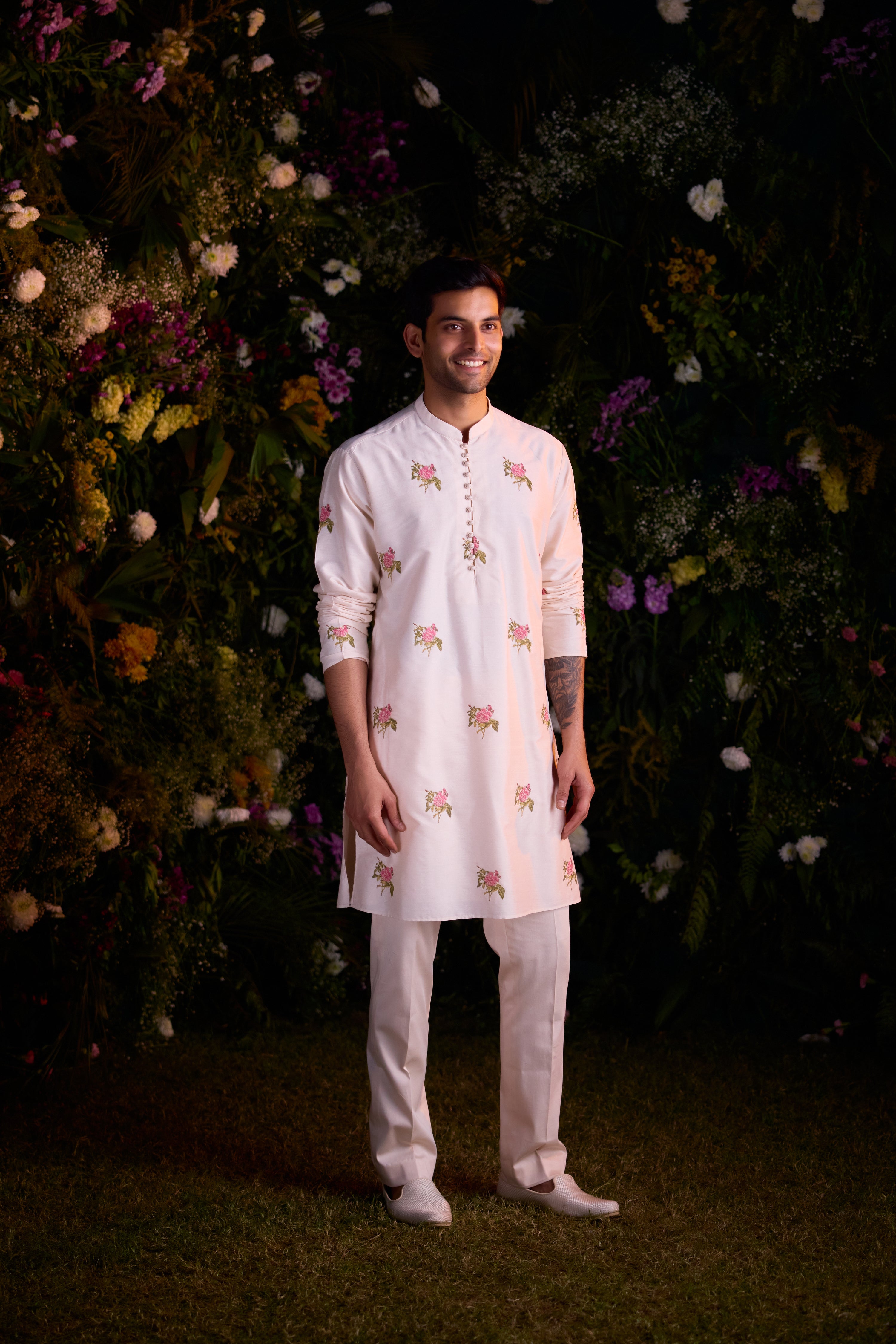 Papyrus White Kurta set