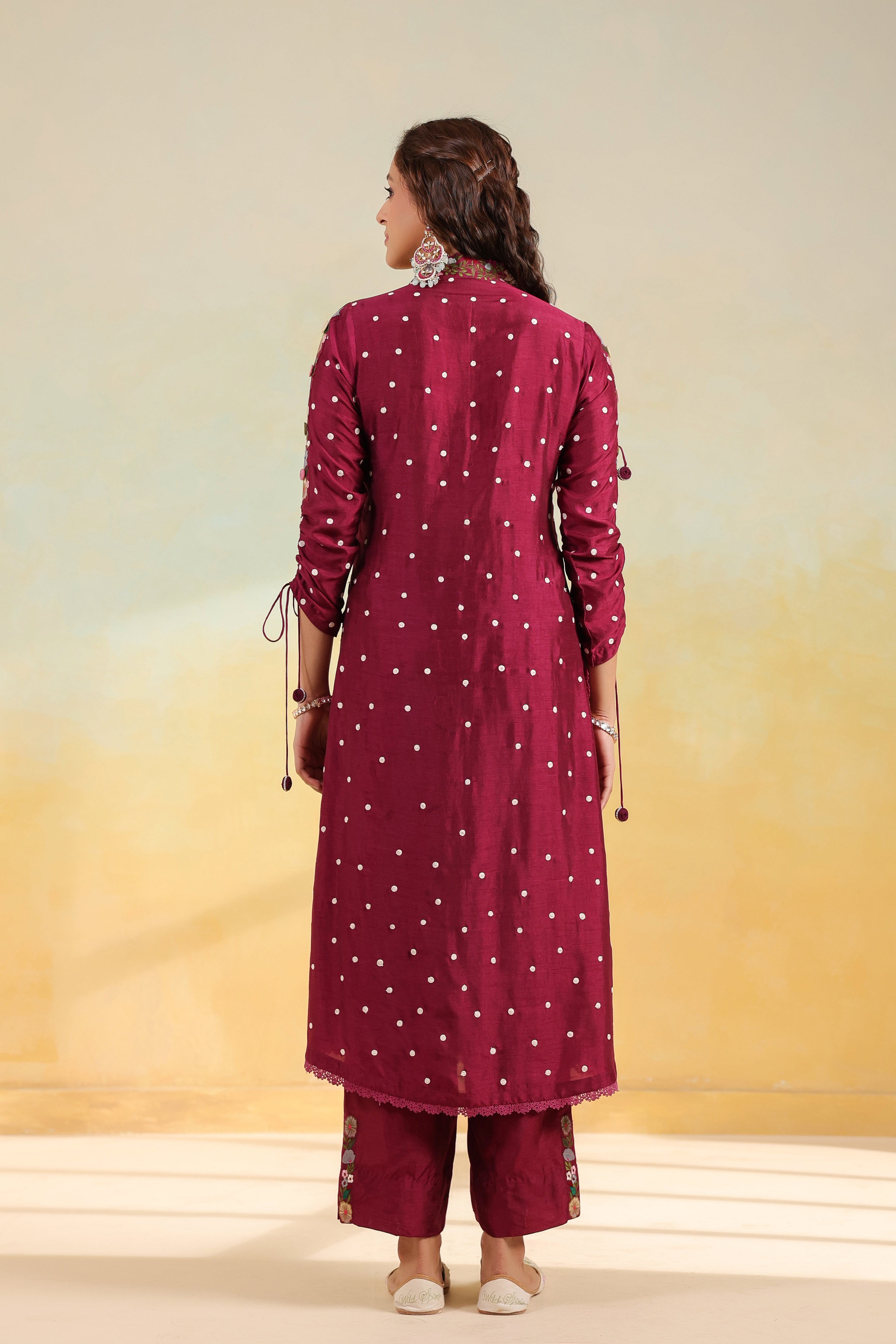 Wine Orchid Frockstyle