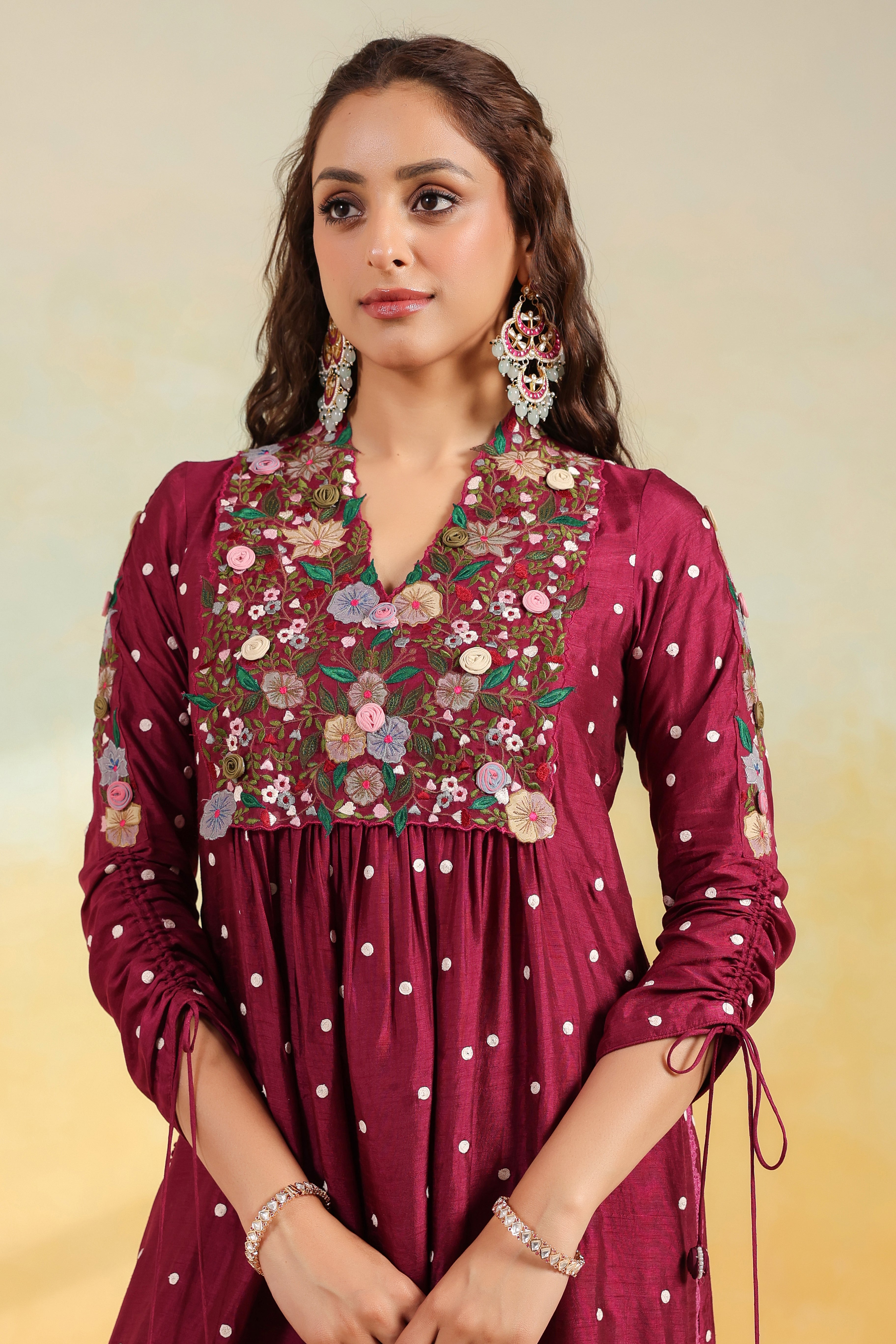 Wine Orchid Frockstyle