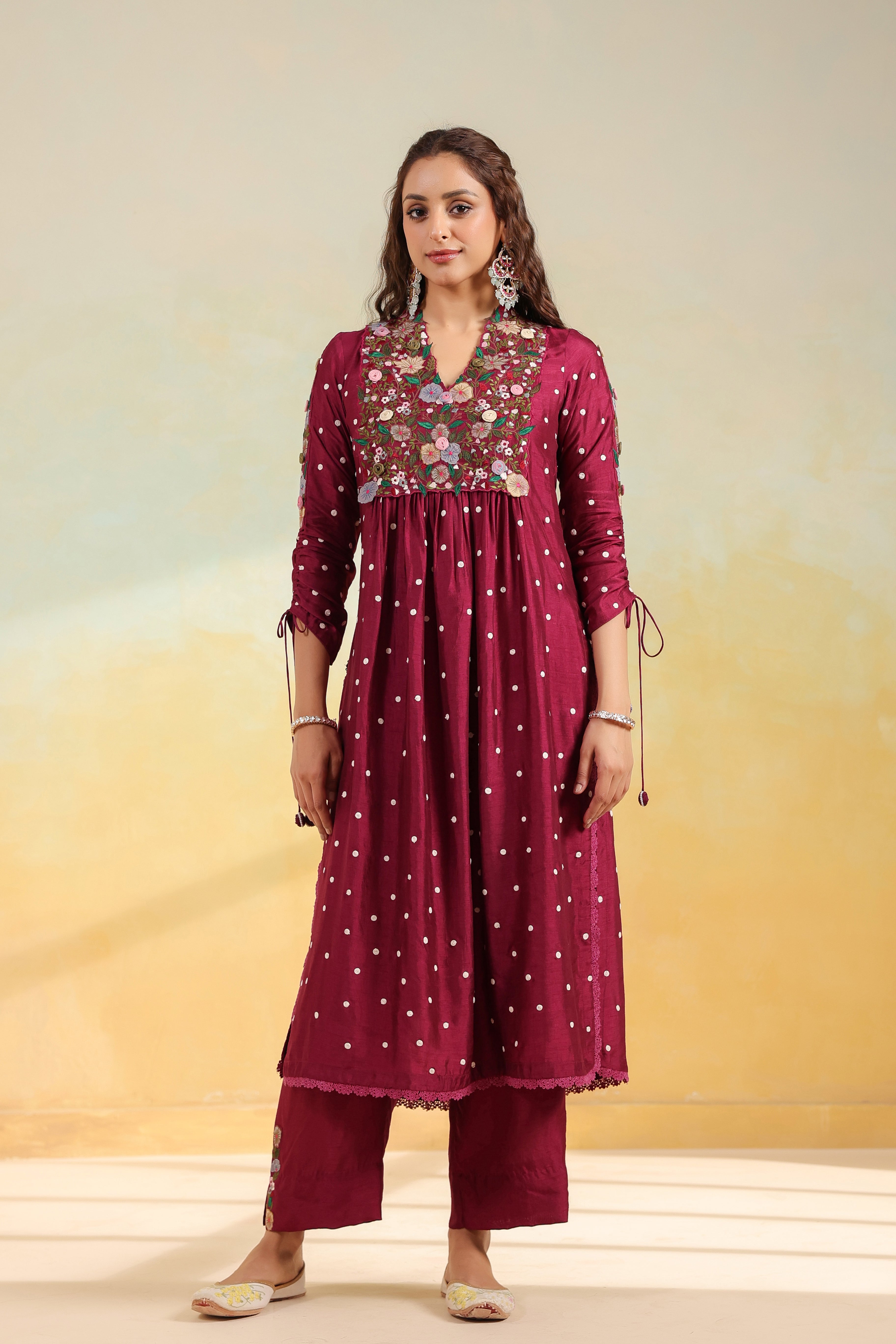 Wine Orchid Frockstyle