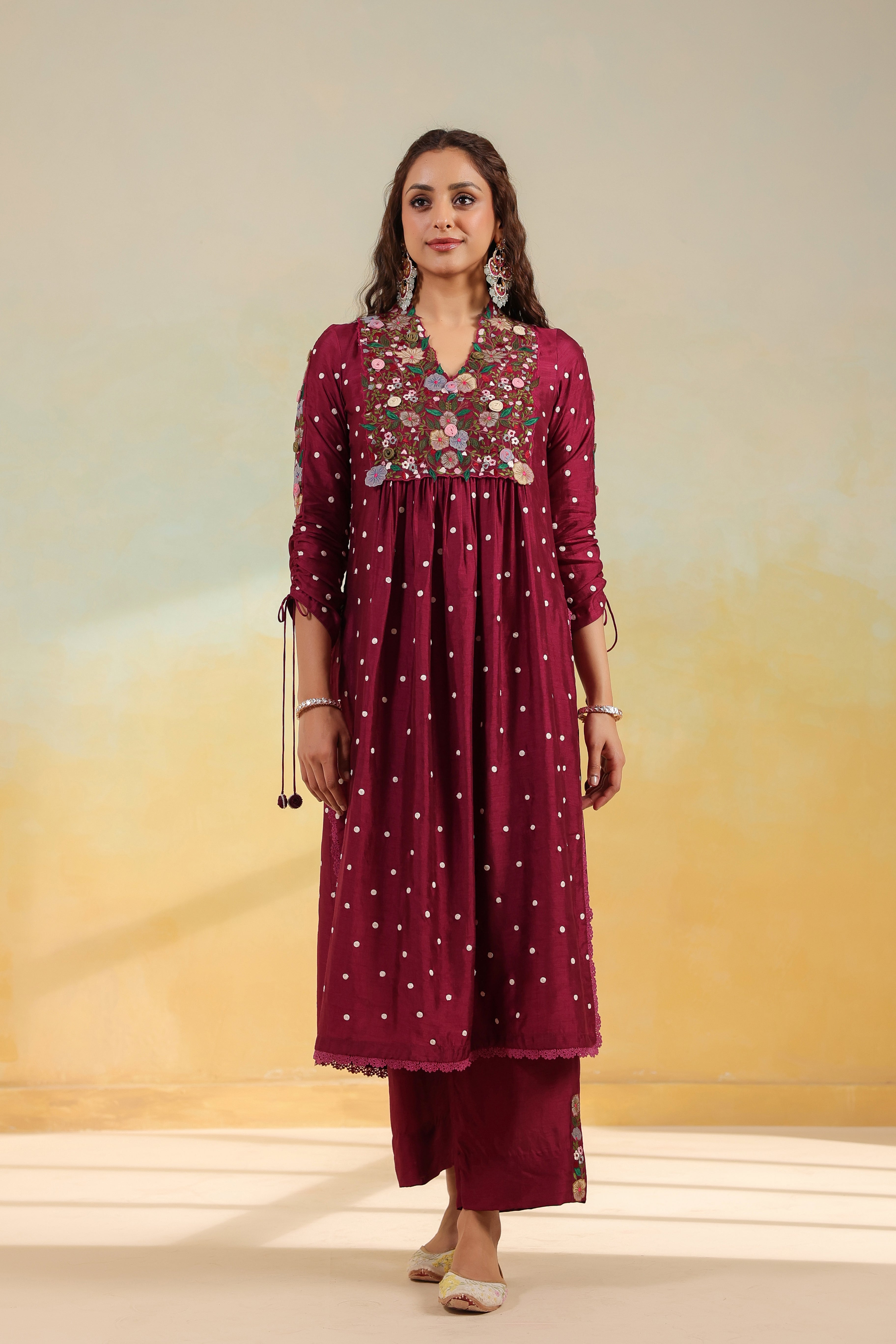 Wine Orchid Frockstyle