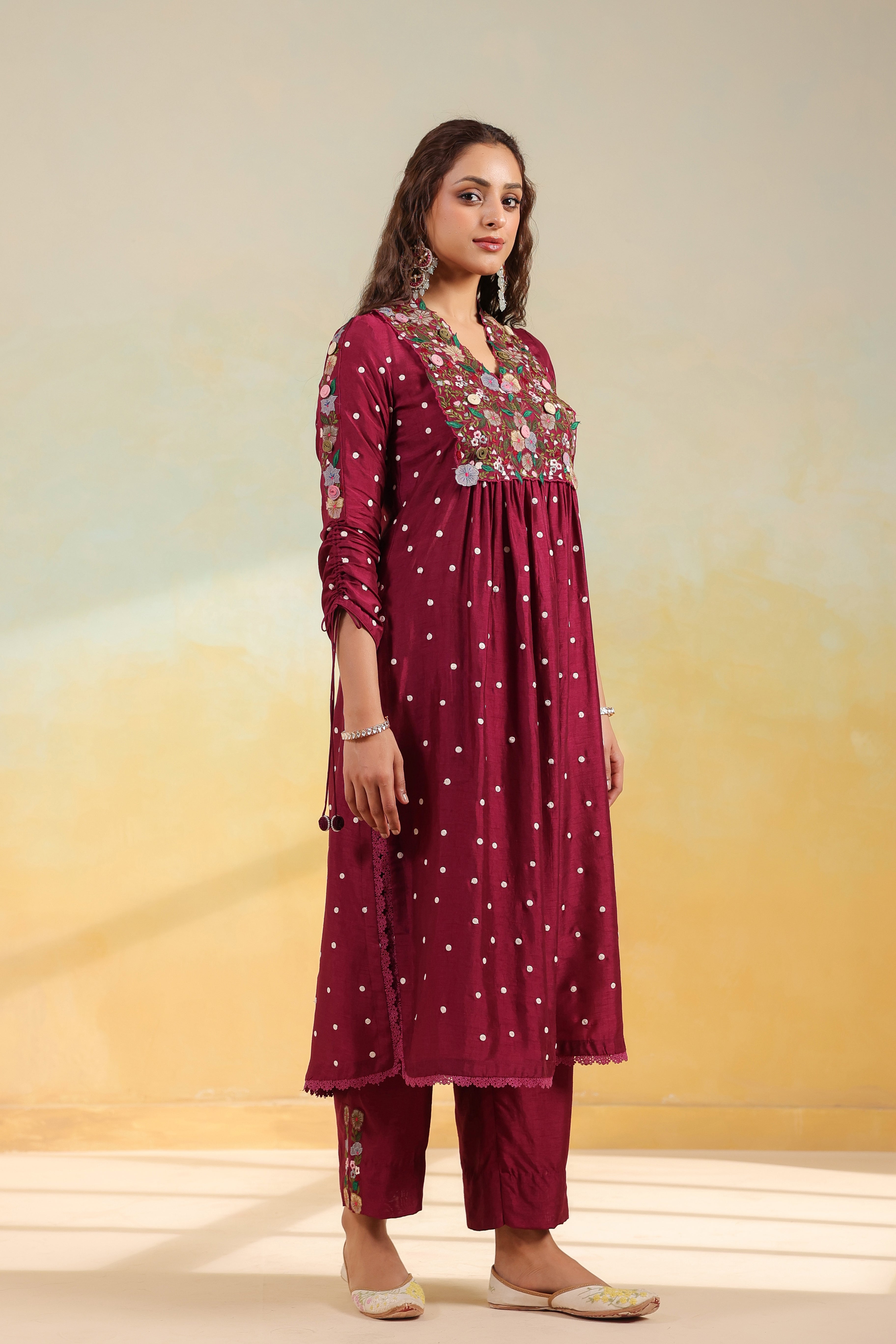 Wine Orchid Frockstyle