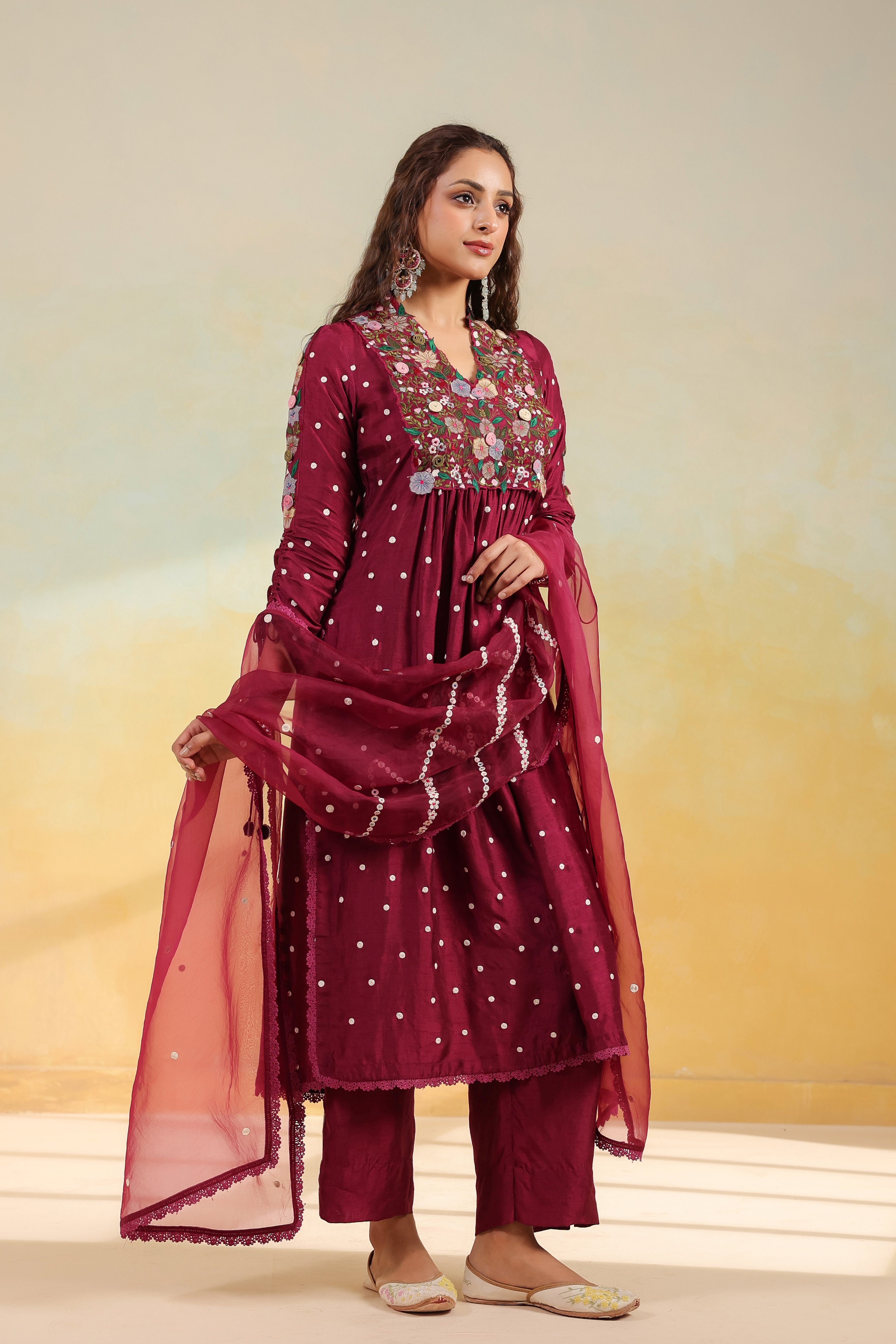 Wine Orchid Frockstyle