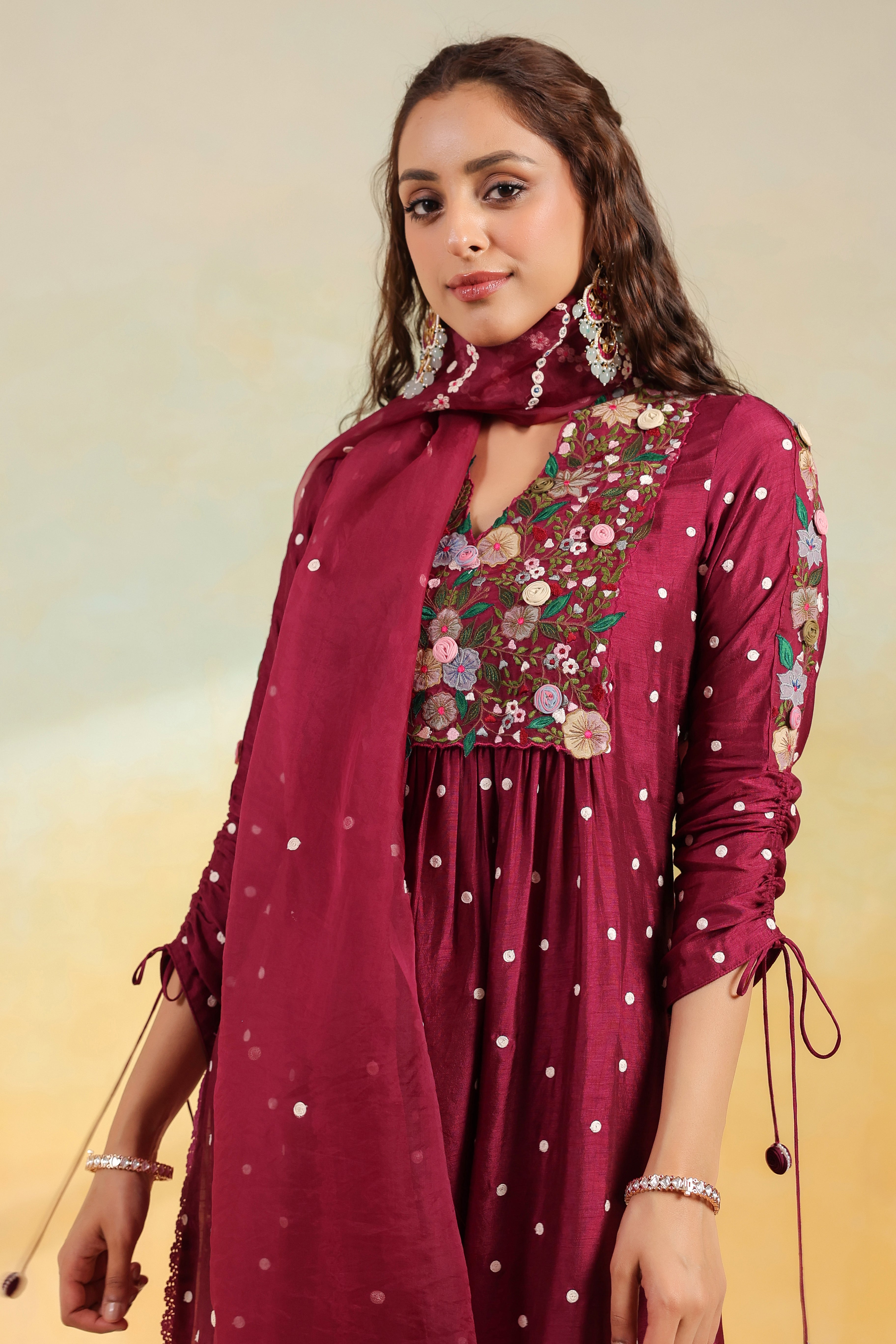 Wine Orchid Frockstyle